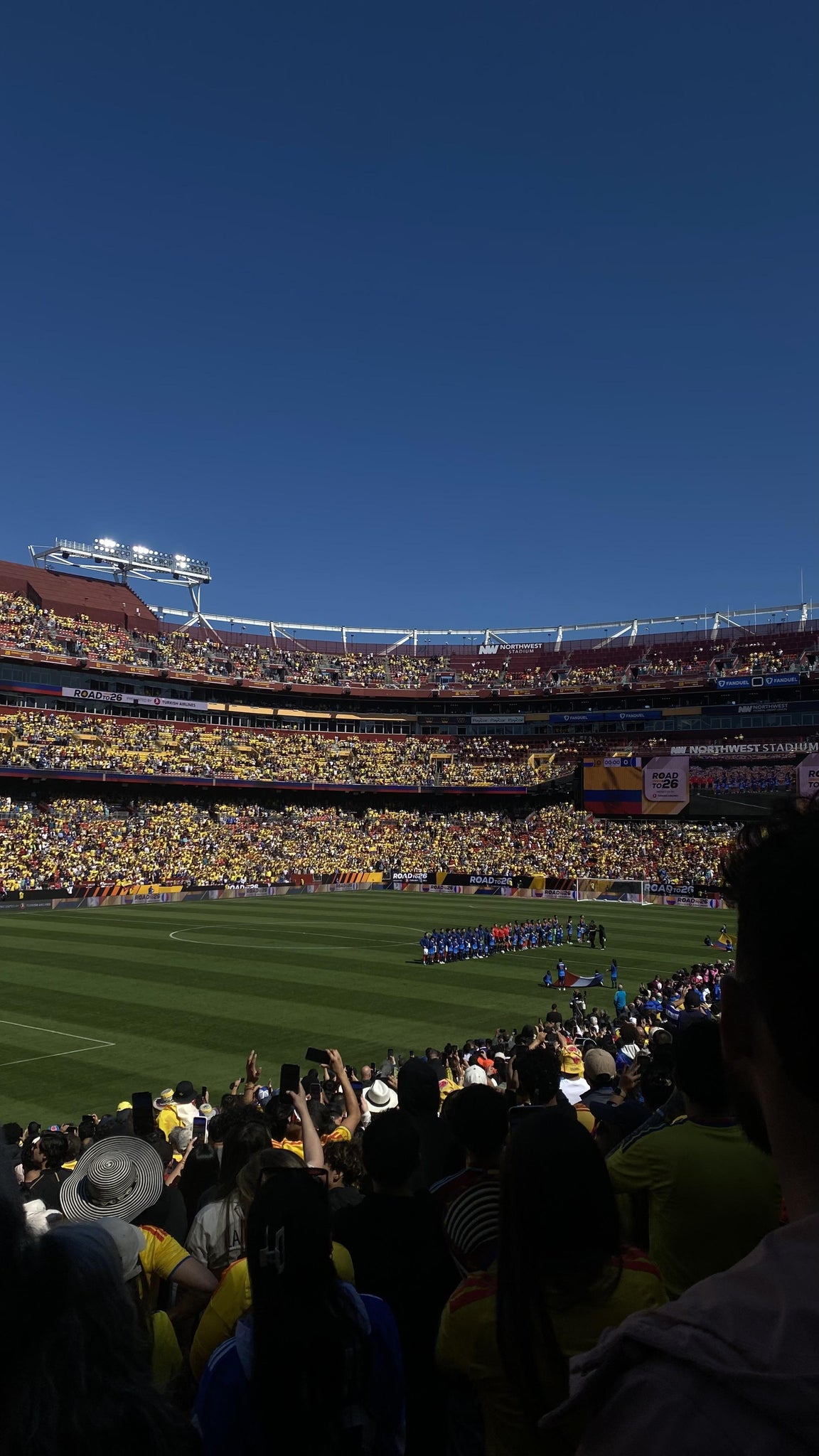 Real Fan View taken from Section 105 at Northwest Stadium by Salmai G