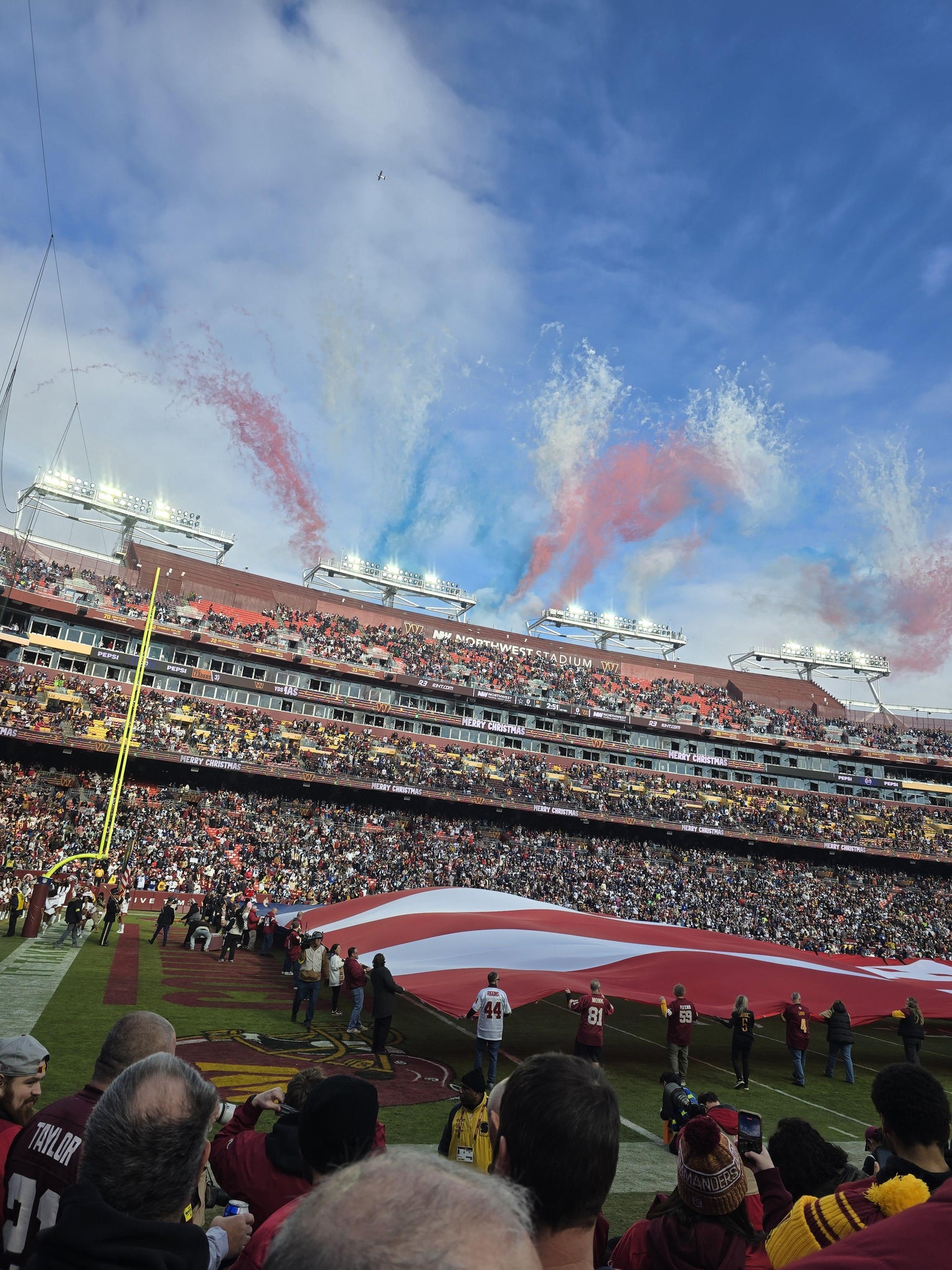 Real Fan View taken from Section 105 at Northwest Stadium by Stephanie M