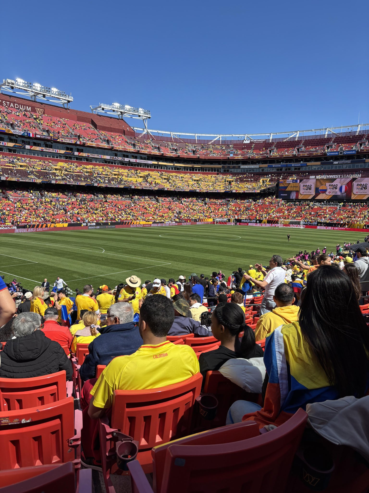 Real Fan View taken from Section 106 at Northwest Stadium by Hamzah A