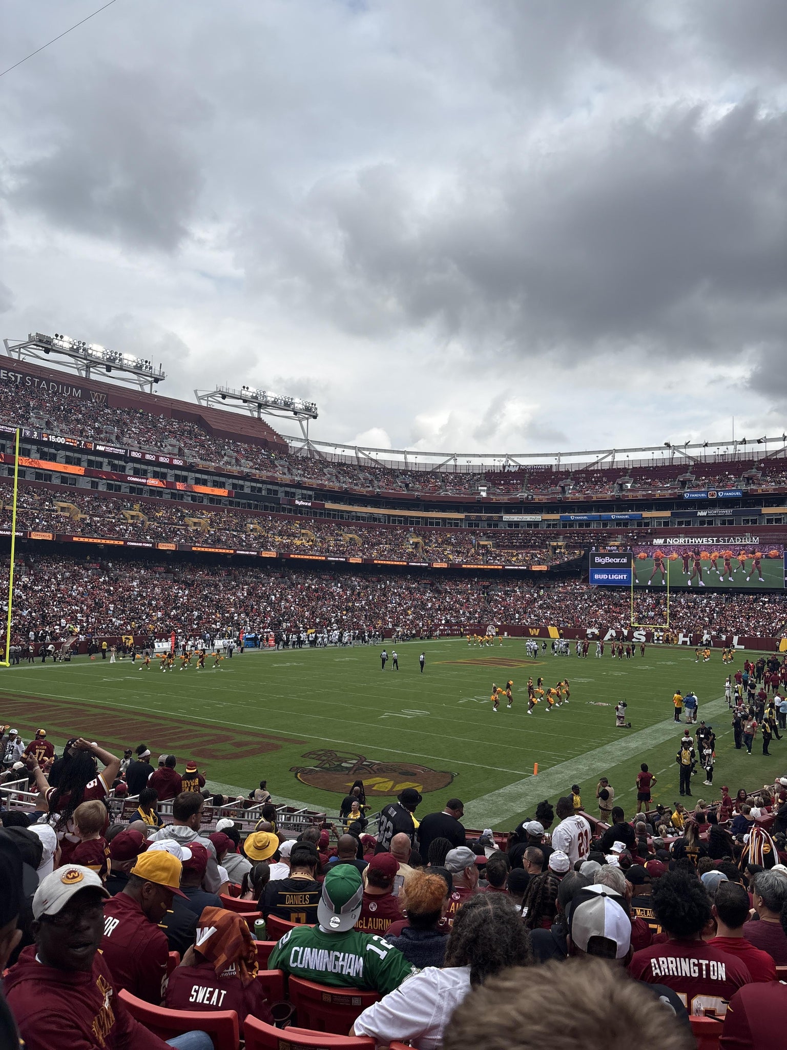 Real Fan View taken from Section 107 at Northwest Stadium by Michael P