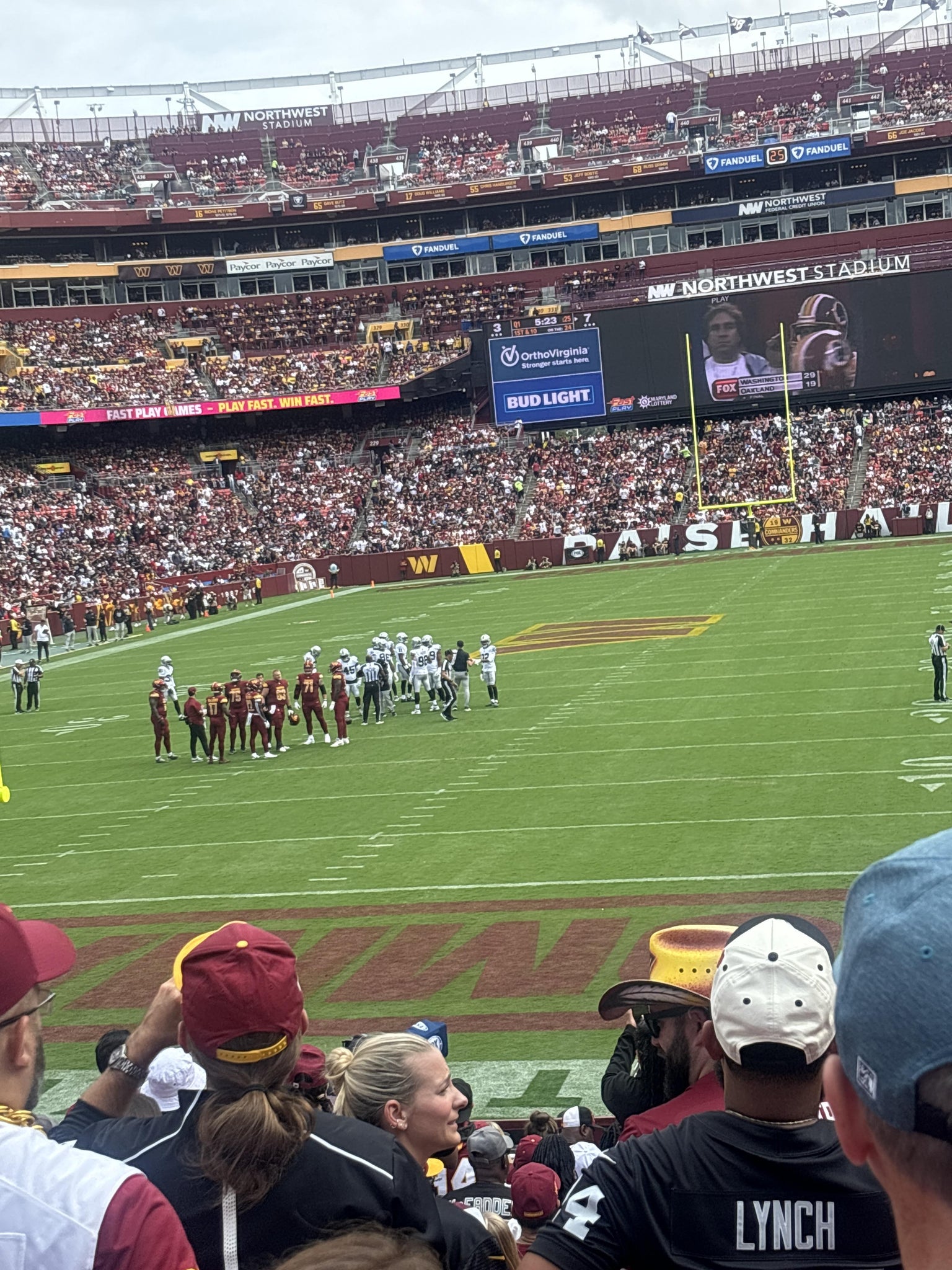 Real Fan View taken from Section 110 at Northwest Stadium by Euniqueca J
