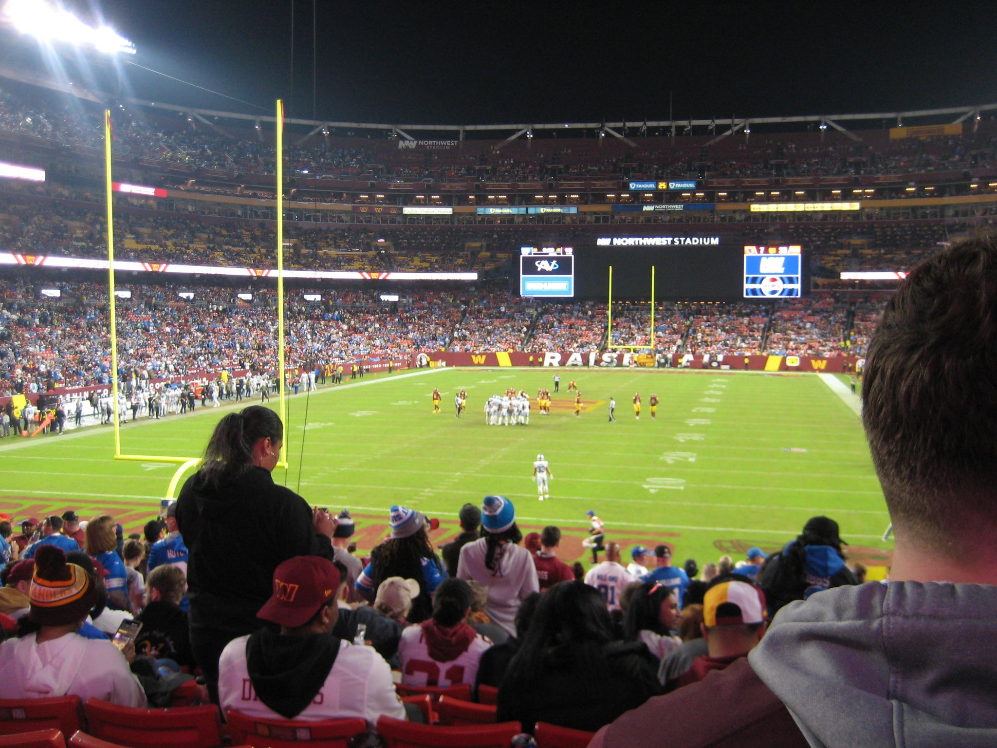Real Fan View taken from Section 110 at Northwest Stadium by Portia A