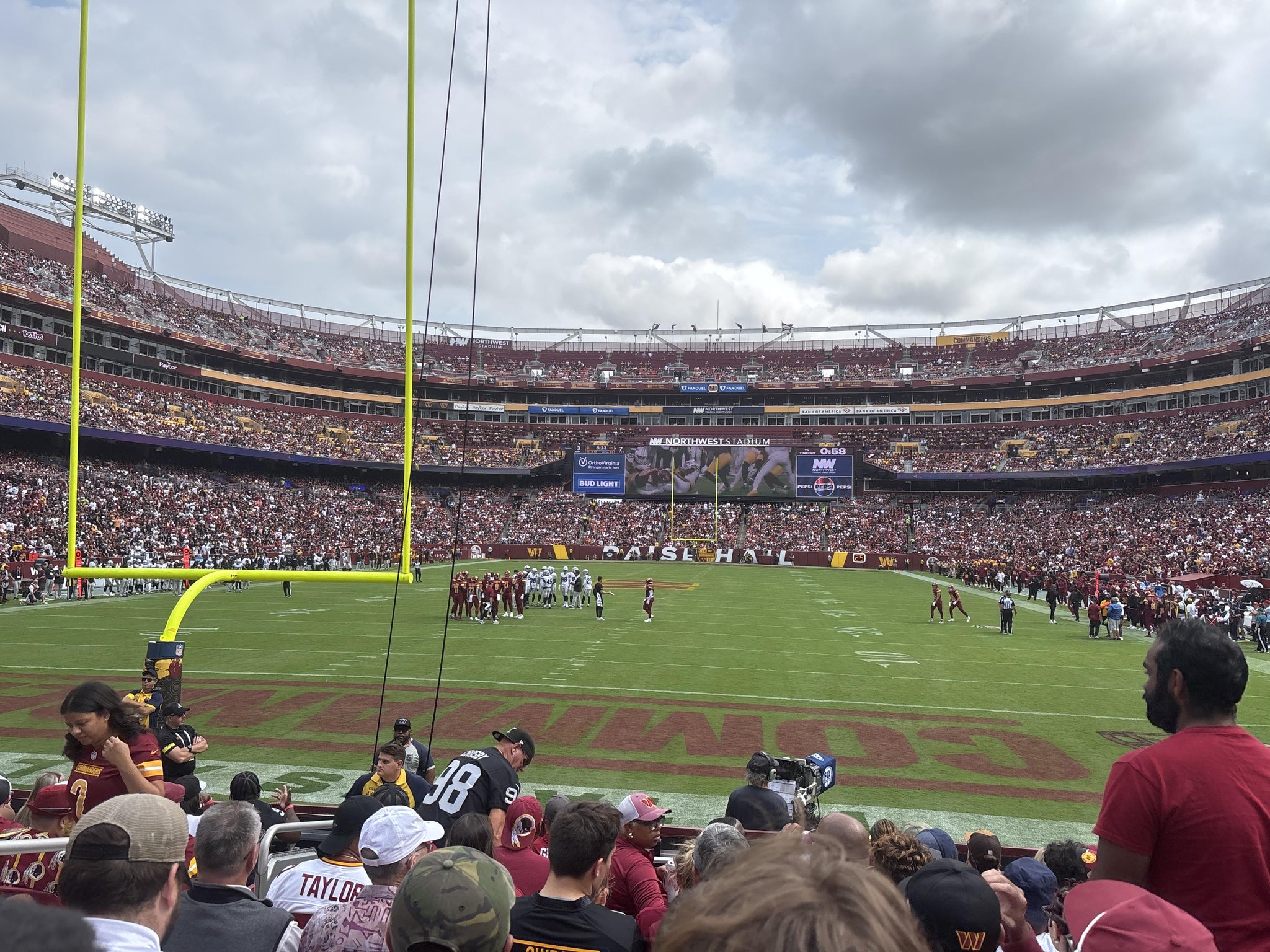 Real Fan View taken from Section 110 at Northwest Stadium by Jason W