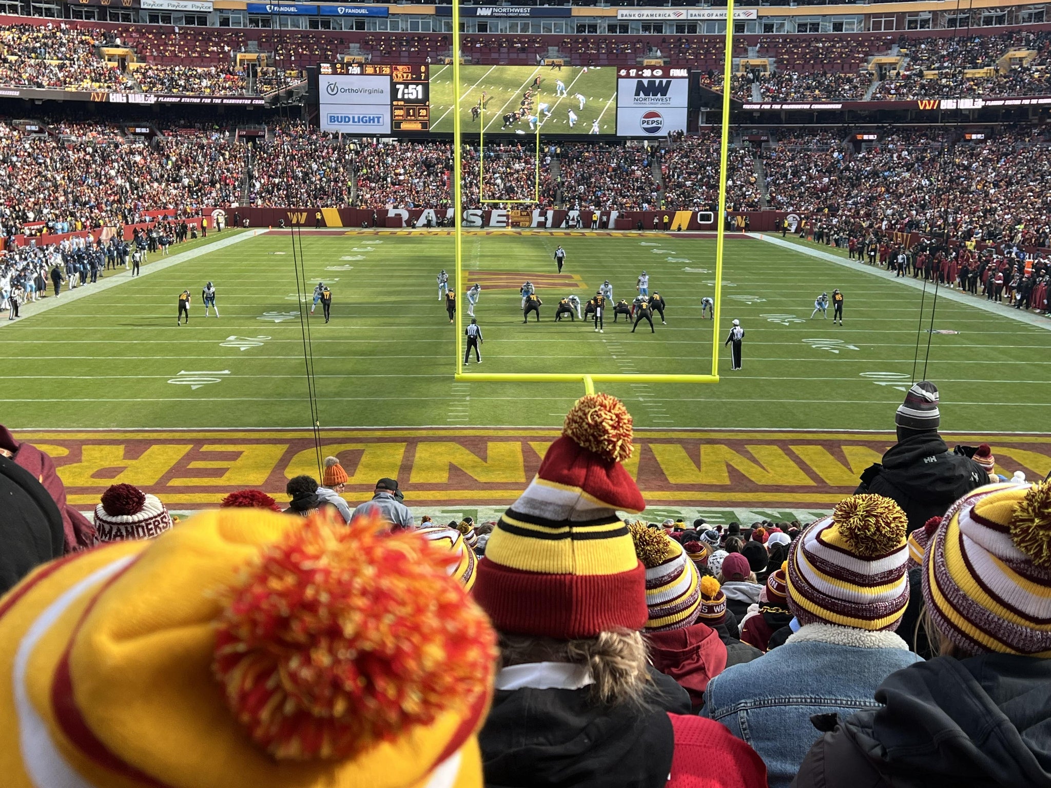 Real Fan View taken from Section 111 at Northwest Stadium by Marquavius M