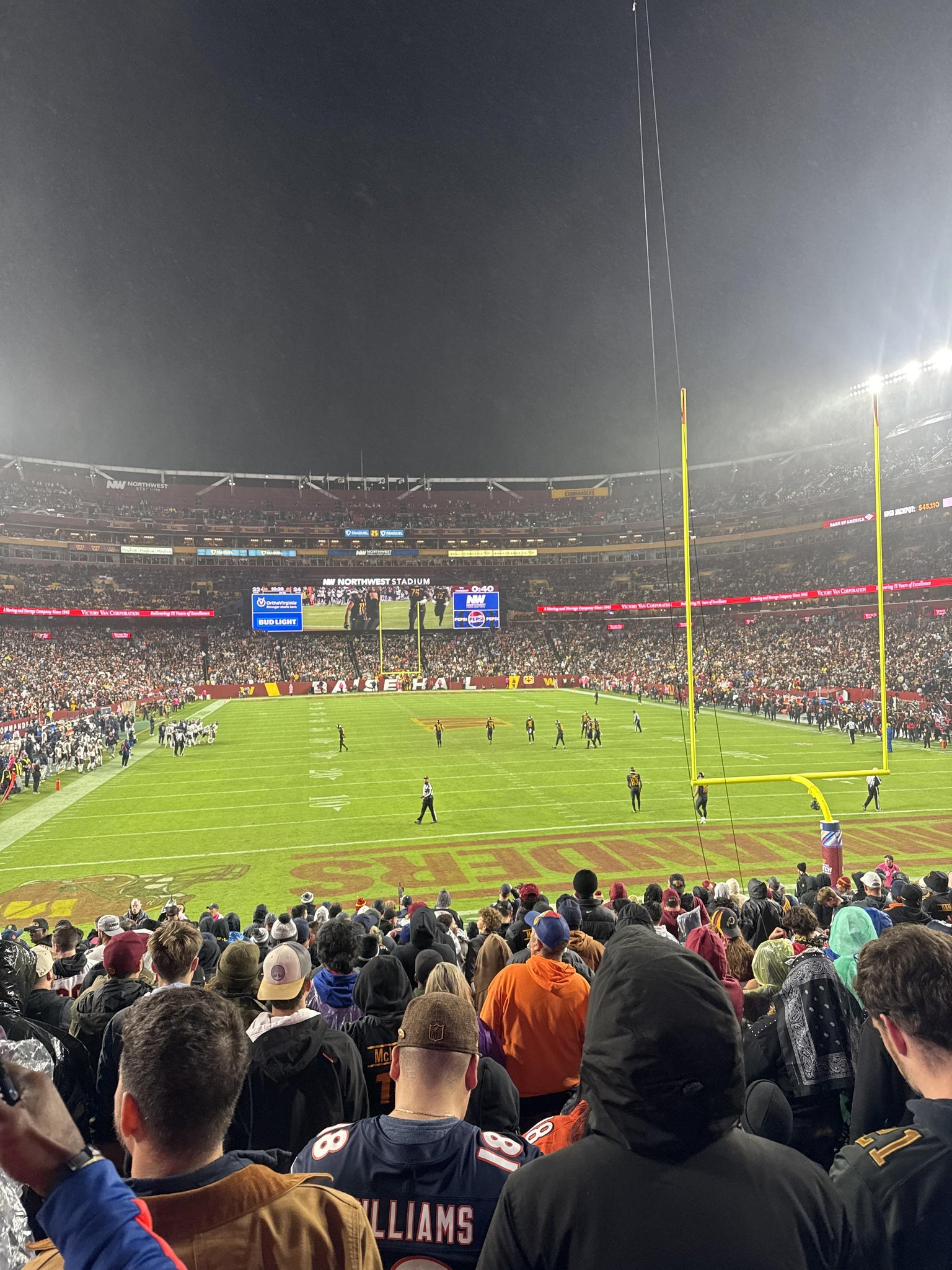Real Fan View taken from Section 112 at Northwest Stadium by Daniel S
