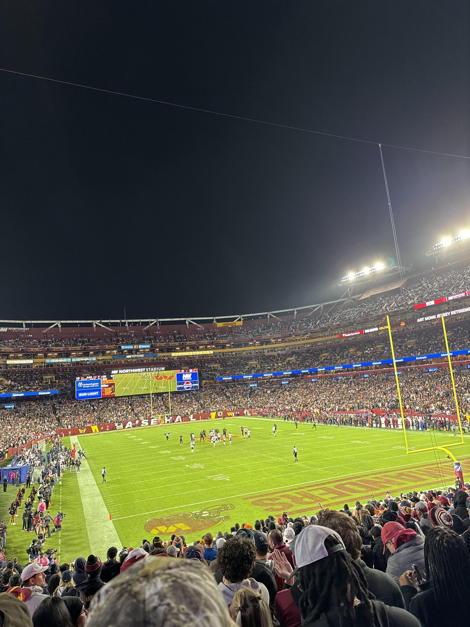 Real Fan View taken from Section 113 at Northwest Stadium by Alfonso P