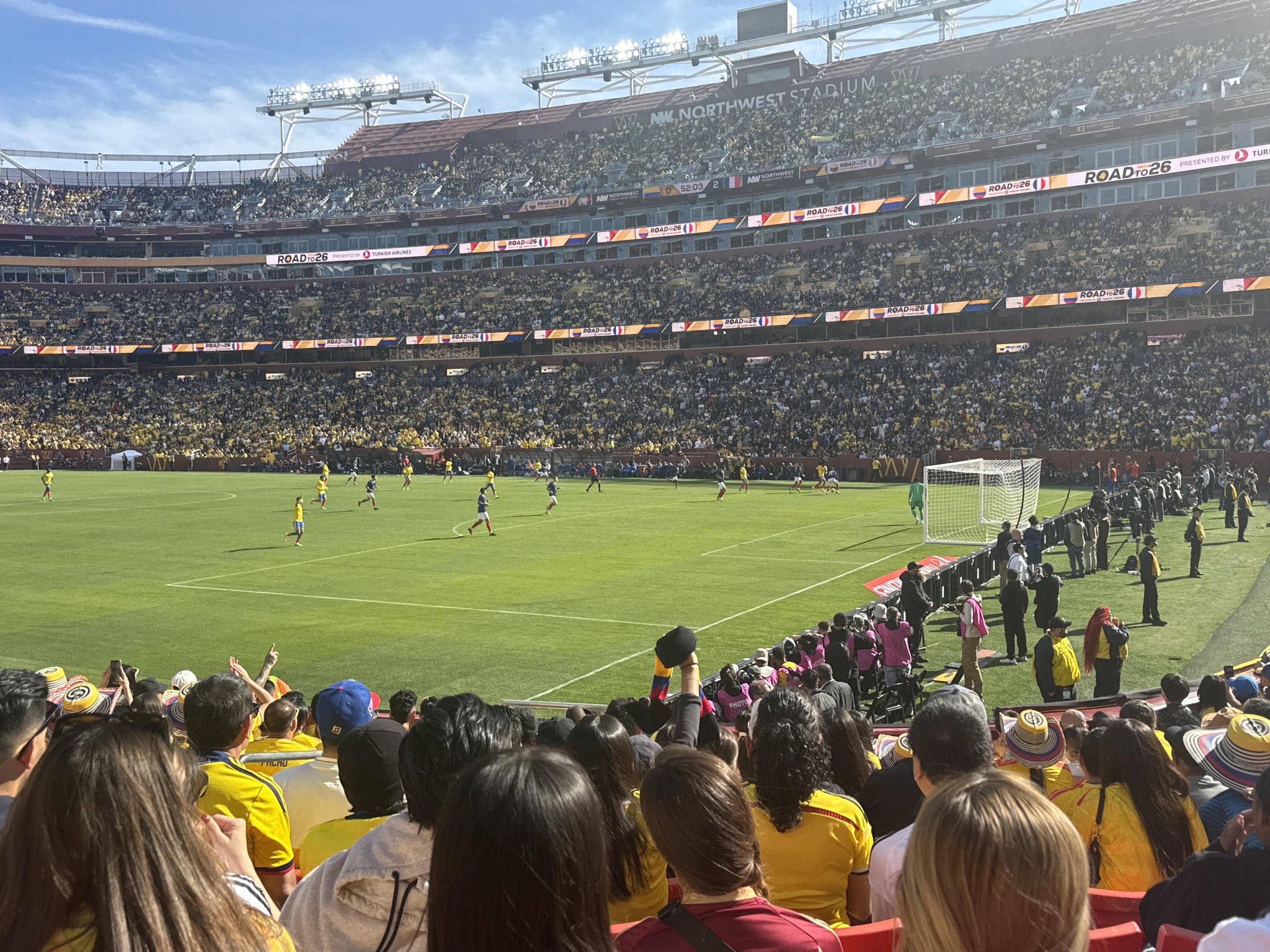 Real Fan View taken from Section 114 at Northwest Stadium by Sebastian S