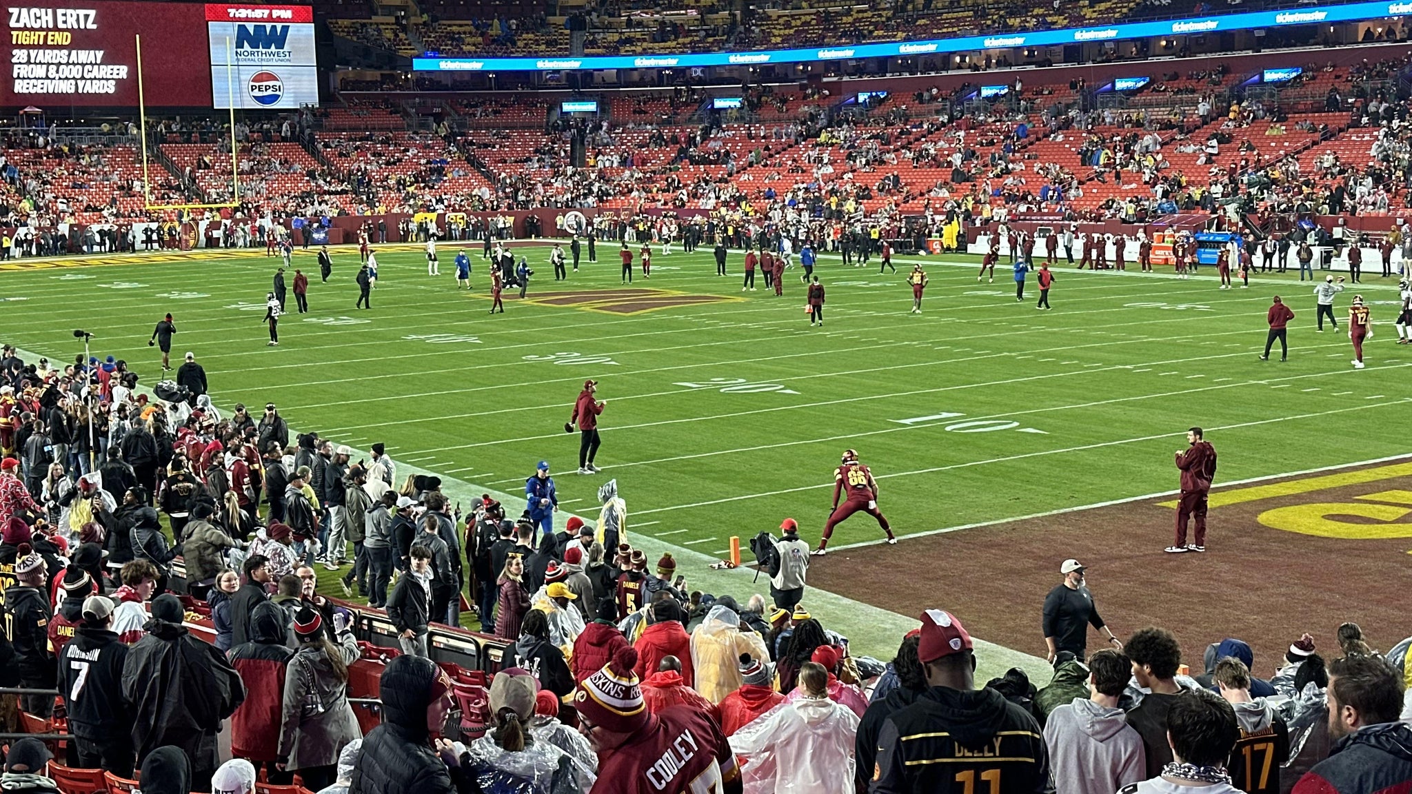 Real Fan View taken from Section 115 at Northwest Stadium by Gerald P