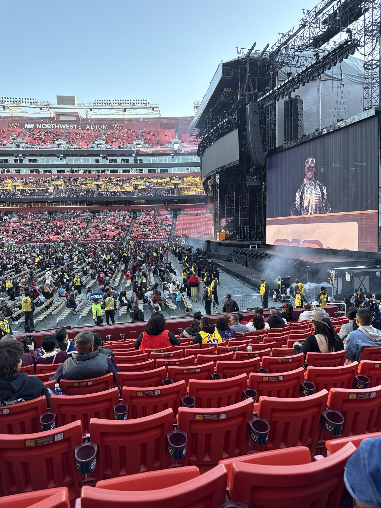 Real Fan View taken from Section 119 at Northwest Stadium by Roshell R