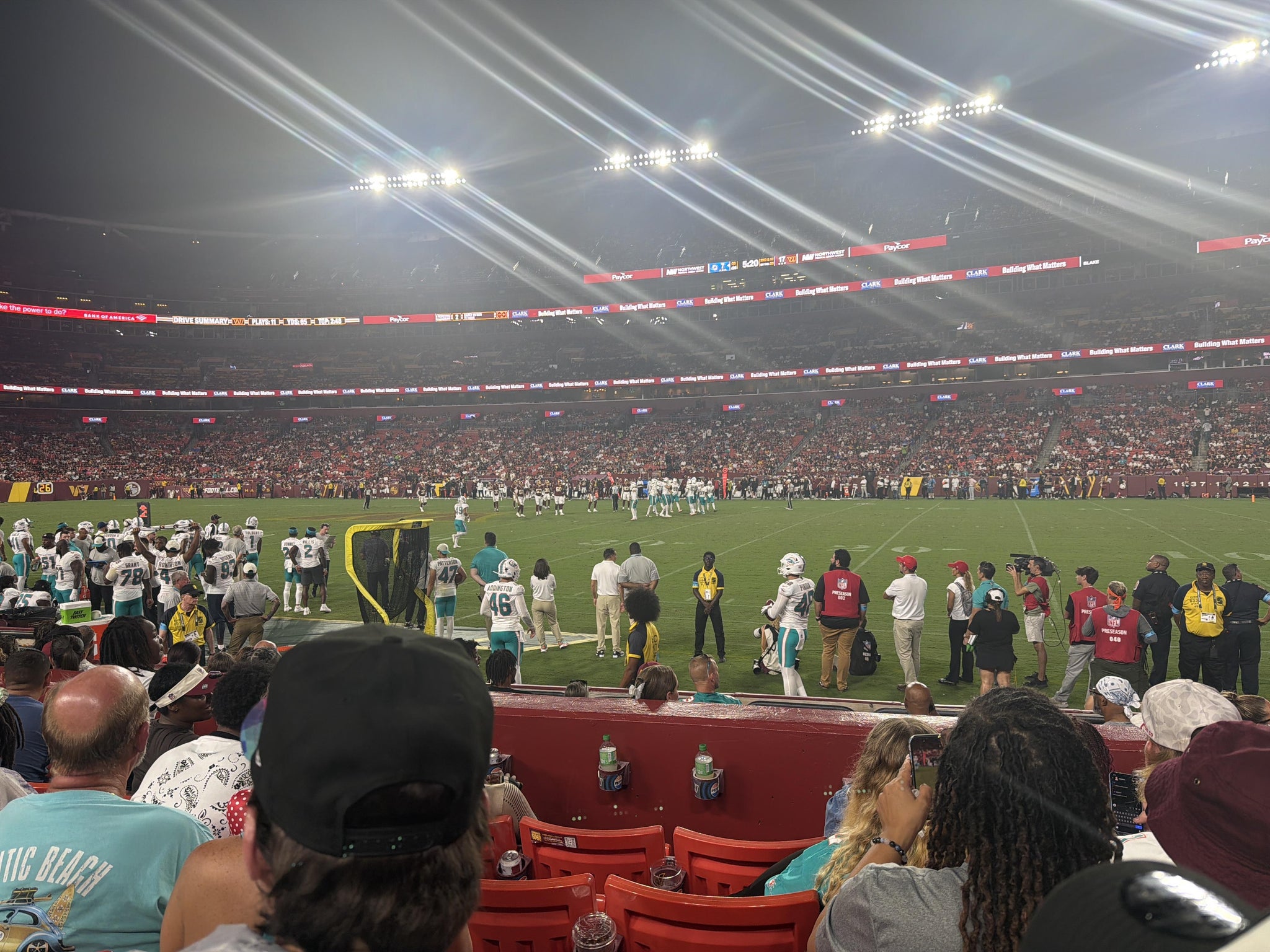 Real Fan View taken from Section 119 at Northwest Stadium by Ed W