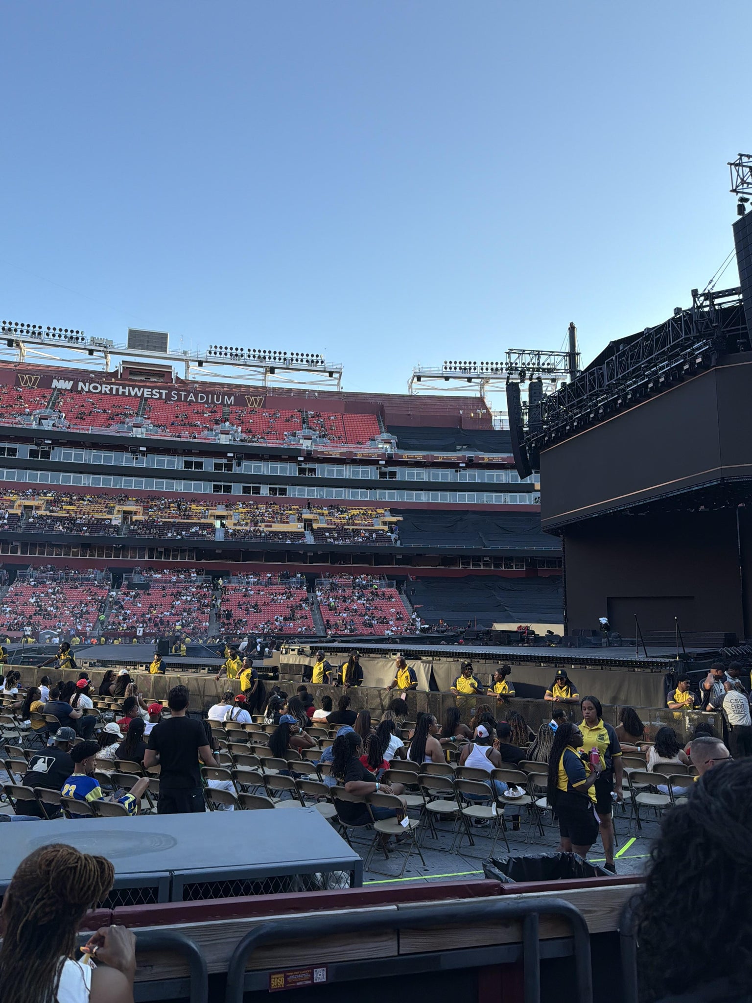 Real Fan View taken from Section 121 at Northwest Stadium by Amari S