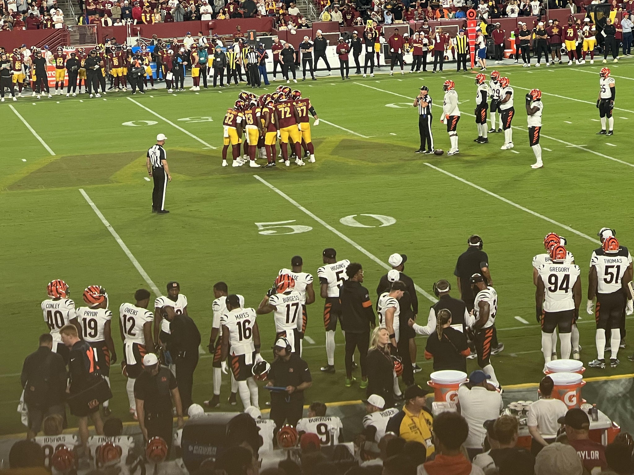 Real Fan View taken from Section 122 at Northwest Stadium by David E