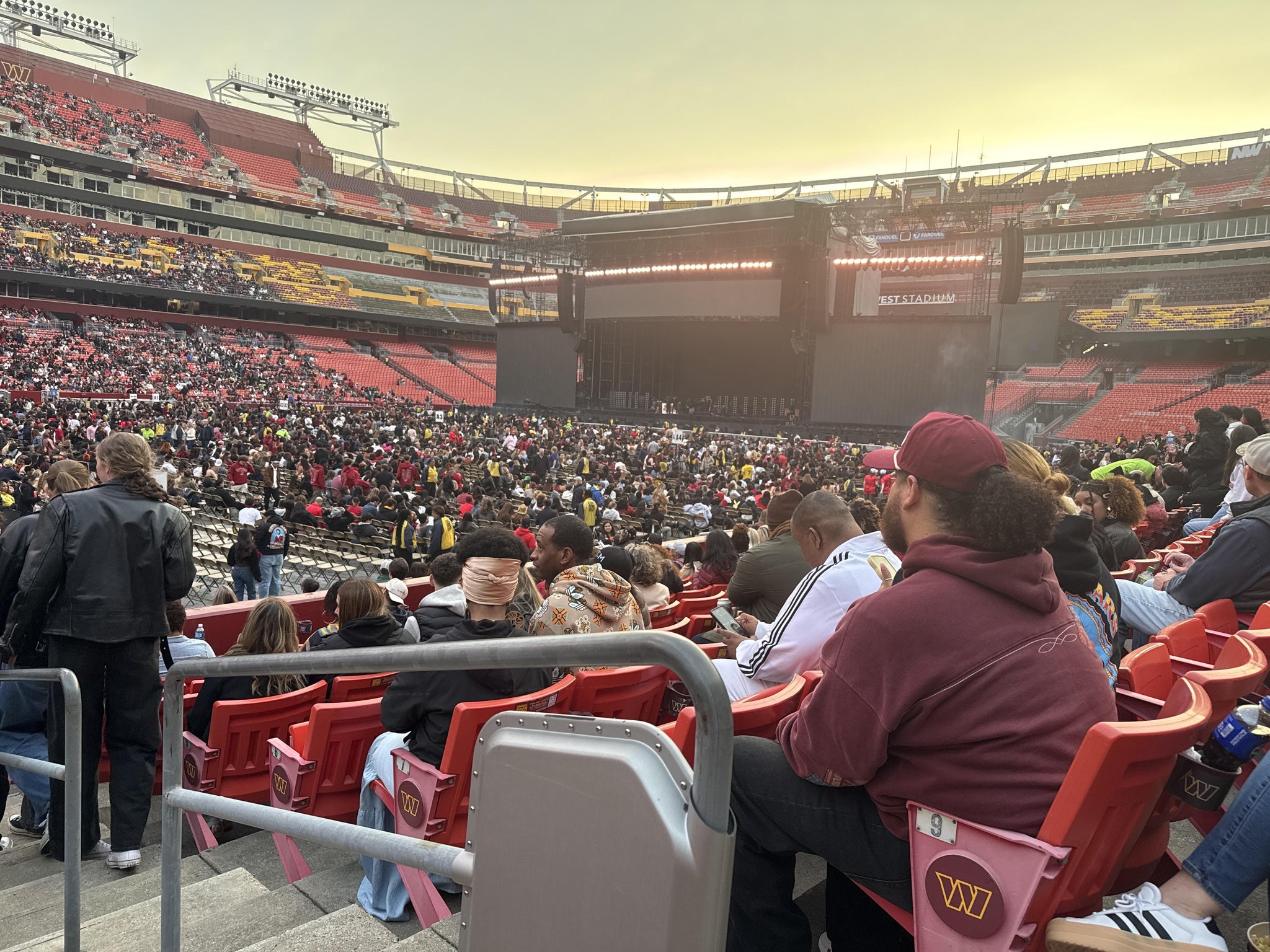 Real Fan View taken from Section 125 at Northwest Stadium by Darin A