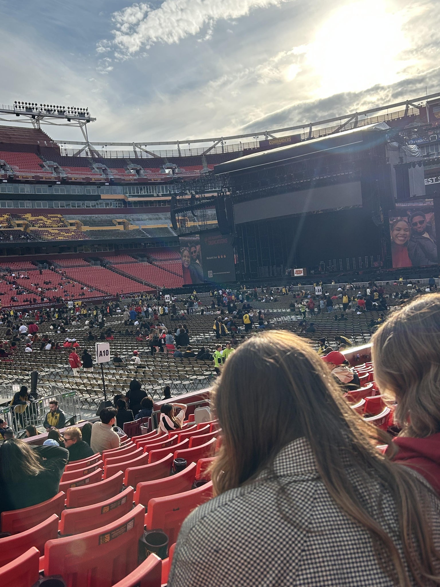 Real Fan View taken from Section 125 at Northwest Stadium by Jurnee W