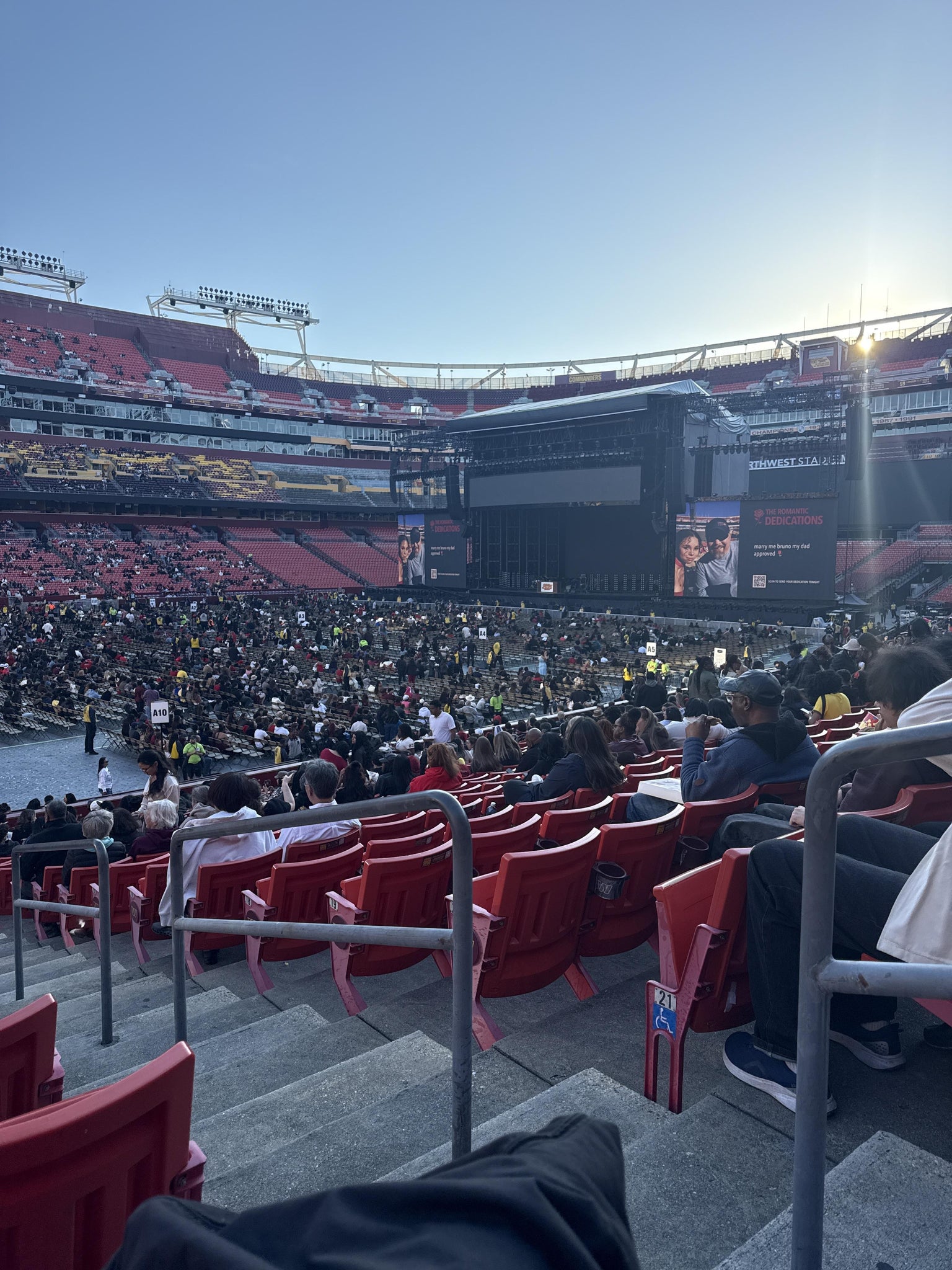 Real Fan View taken from Section 125 at Northwest Stadium by Anonymous User