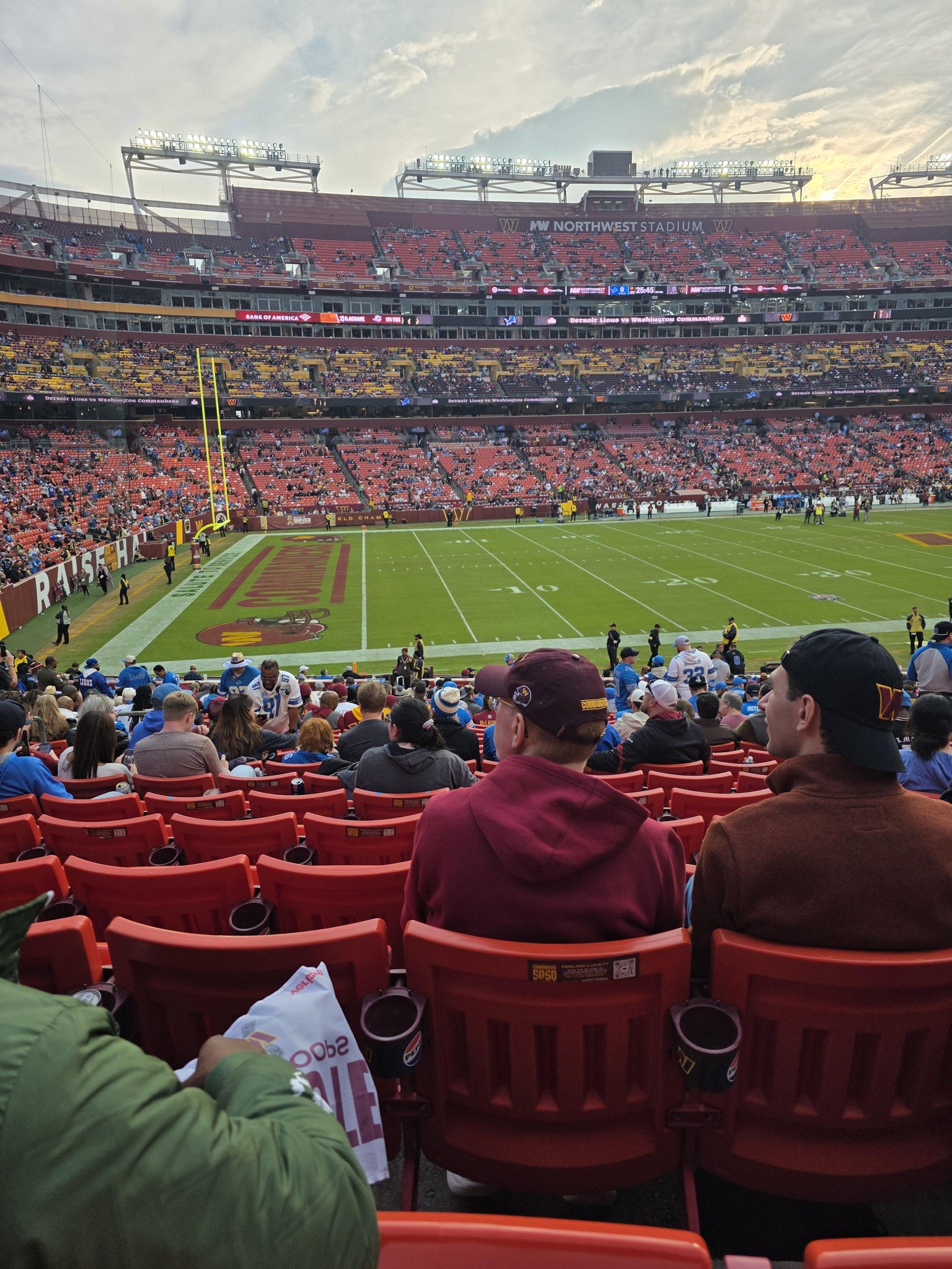 Real Fan View taken from Section 125 at Northwest Stadium by Shane R