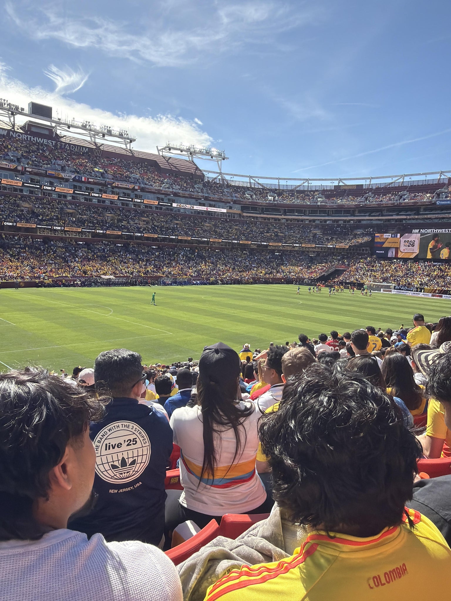 Real Fan View taken from Section 126 at Northwest Stadium by Cristian G
