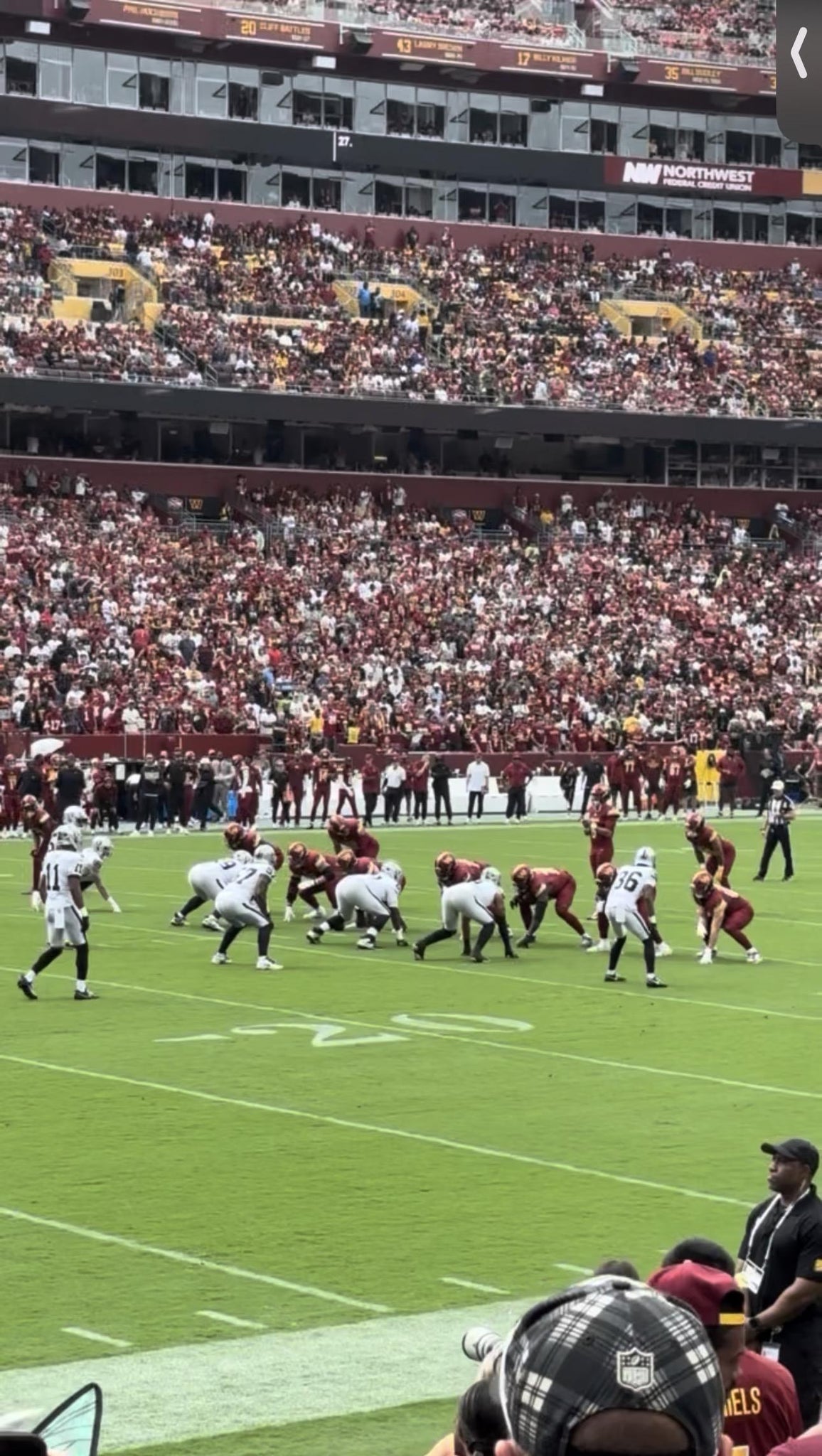 Real Fan View taken from Section 126 at Northwest Stadium by Victor M