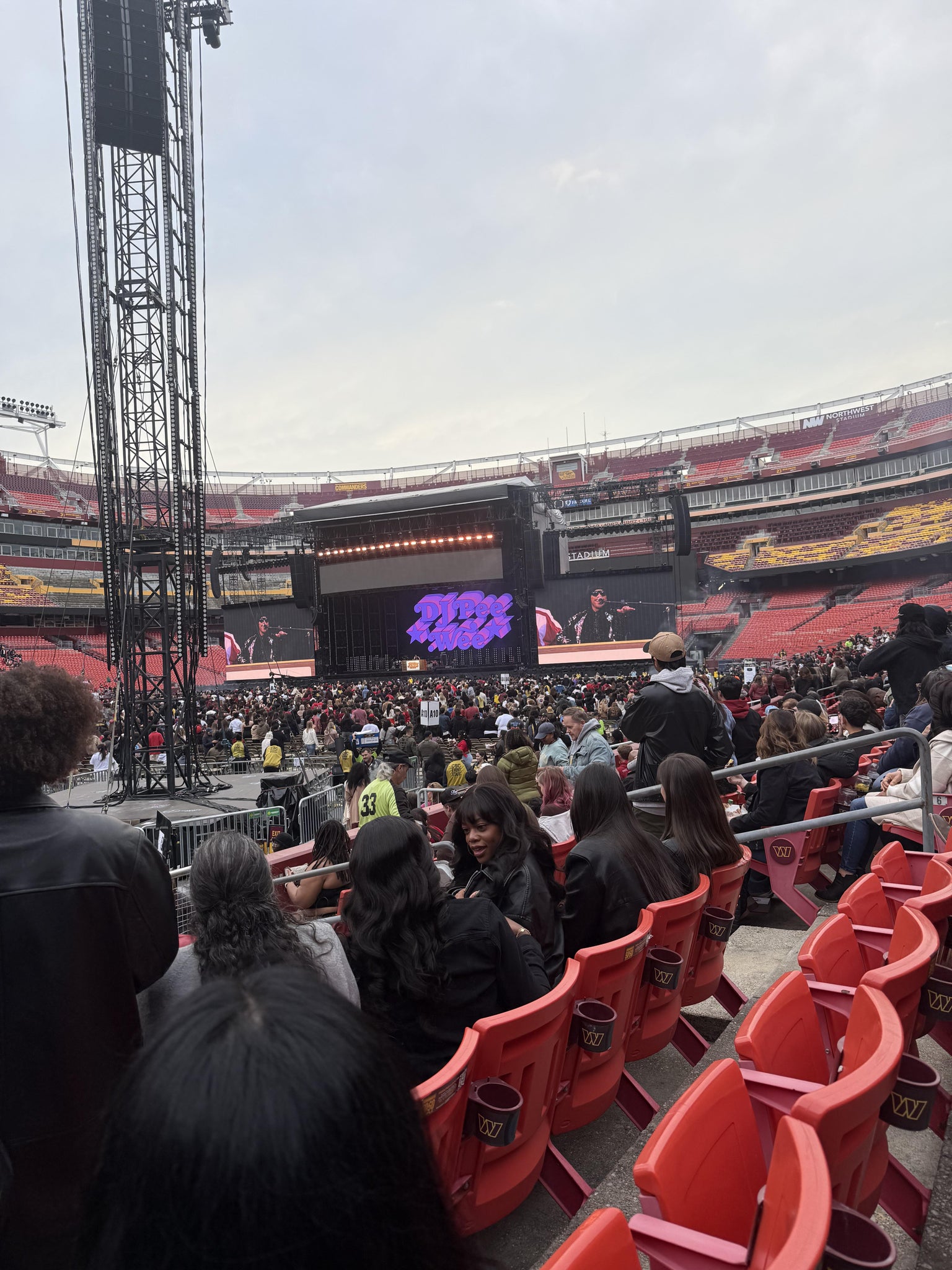 Real Fan View taken from Section 126 at Northwest Stadium by Alexis P
