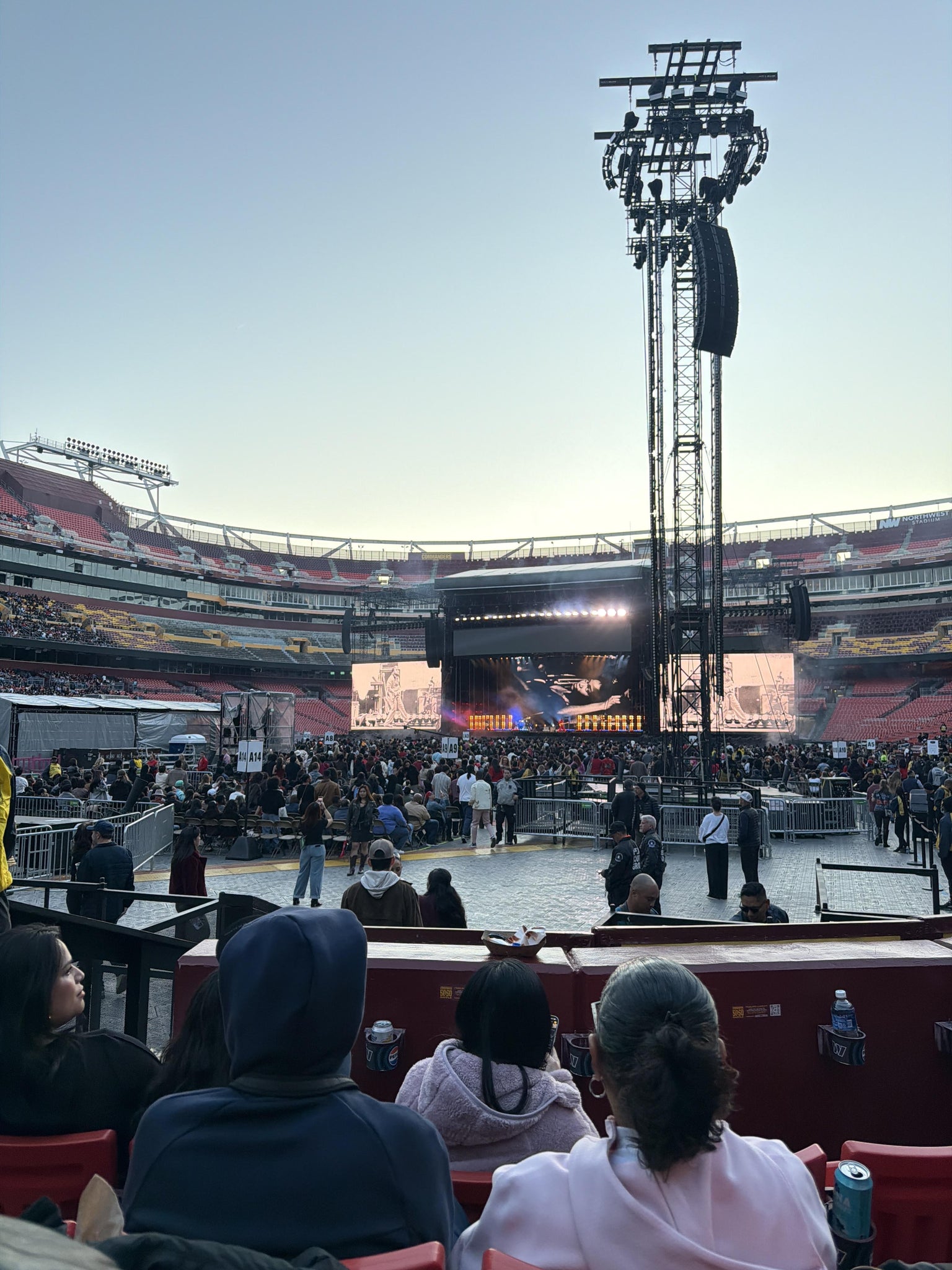 Real Fan View taken from Section 127 at Northwest Stadium by Kimberly L