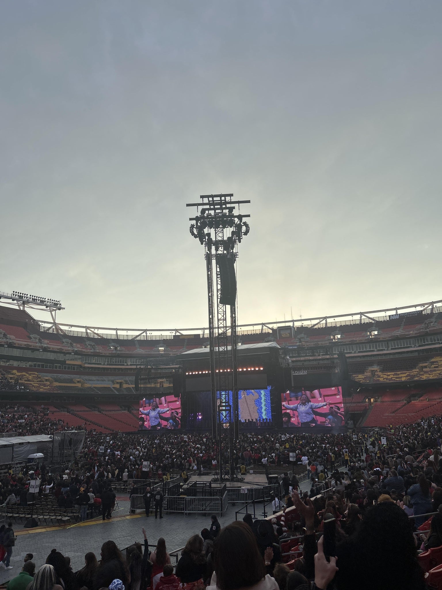 Real Fan View taken from Section 128 at Northwest Stadium by Madison J