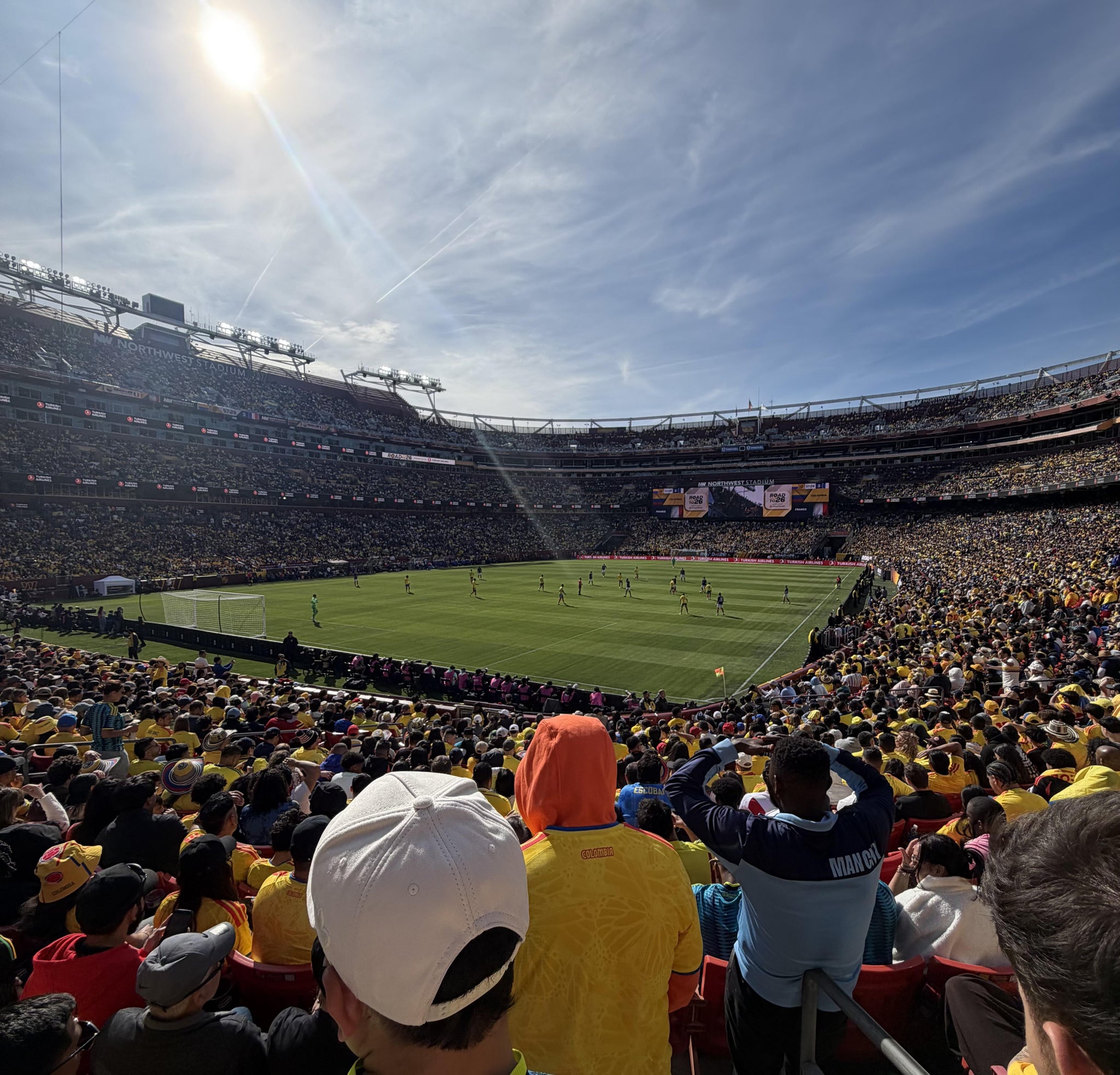 Real Fan View taken from Section 129 at Northwest Stadium by Anson W