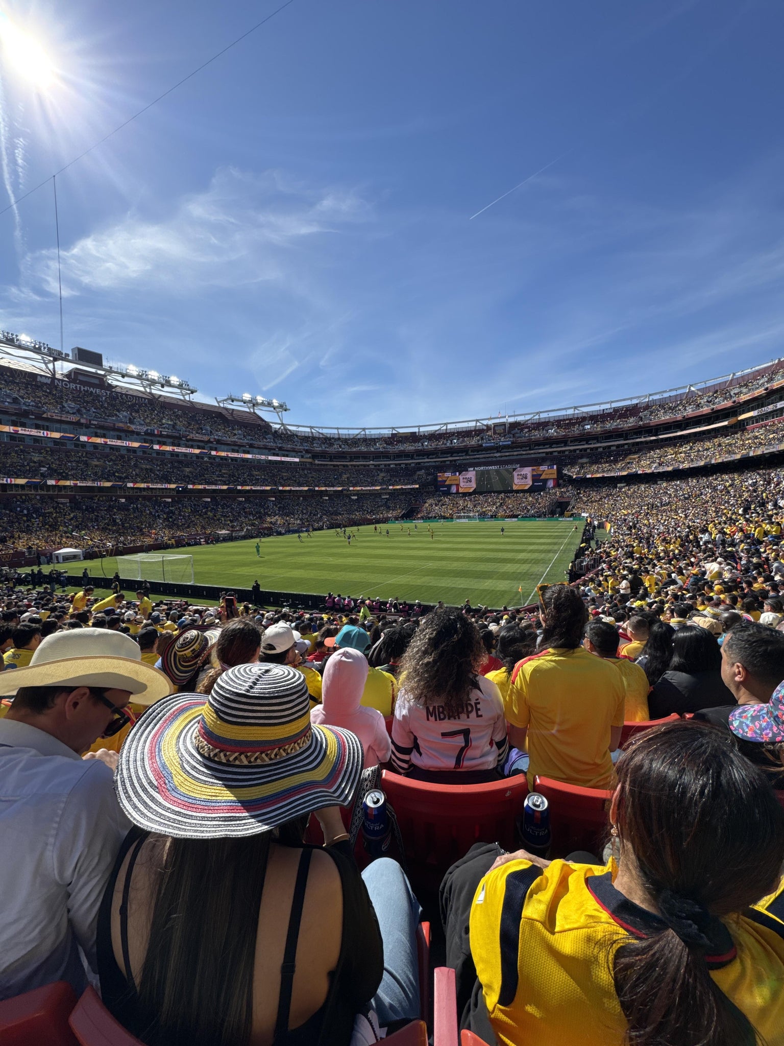Real Fan View taken from Section 129 at Northwest Stadium by Julian S