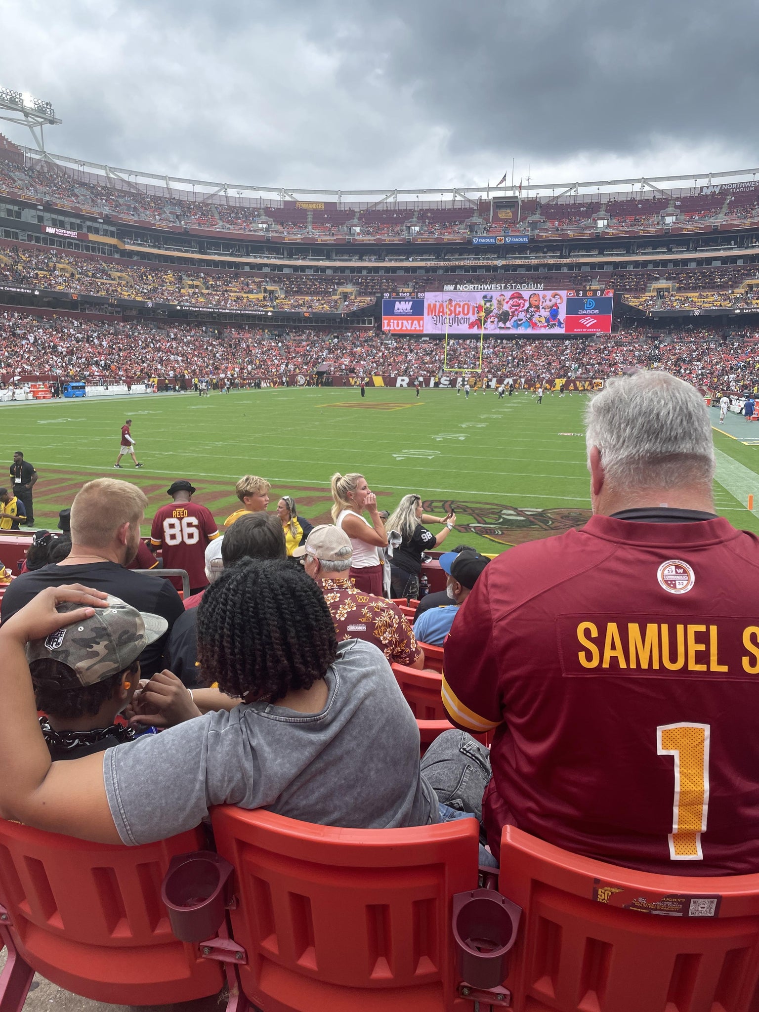 Real Fan View taken from Section 130 at Northwest Stadium by Amanda T