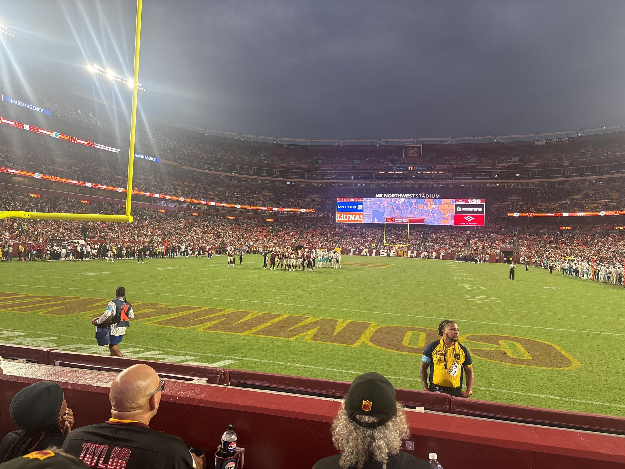 Real Fan View taken from Section 131 at Northwest Stadium by Josh S