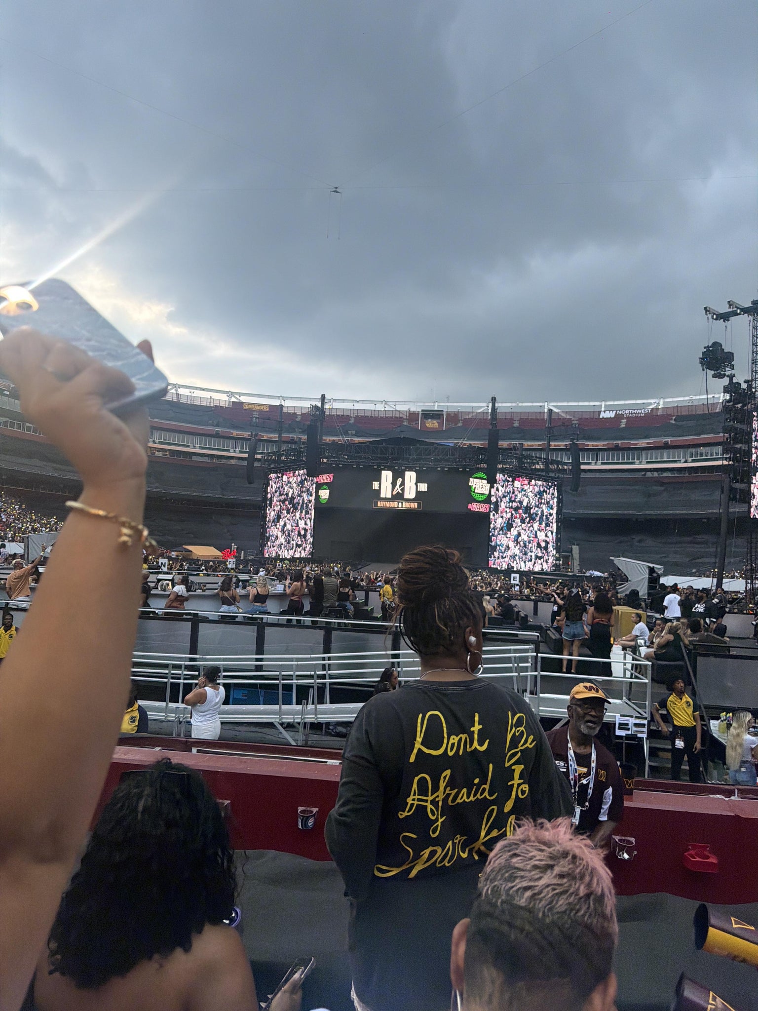 Real Fan View taken from Section 131 at Northwest Stadium by Karima J