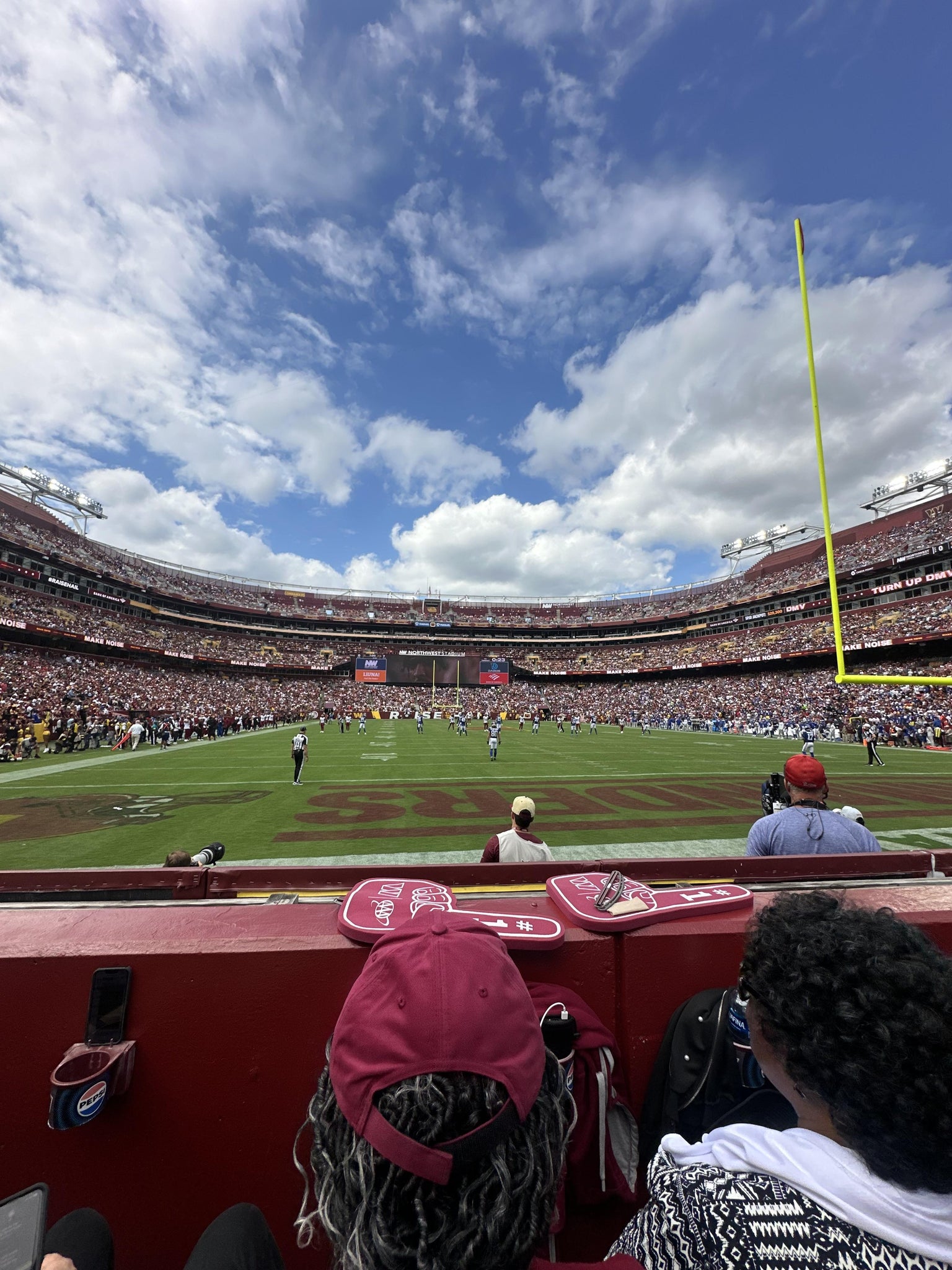 Real Fan View taken from Section 133 at Northwest Stadium by Kaeron G
