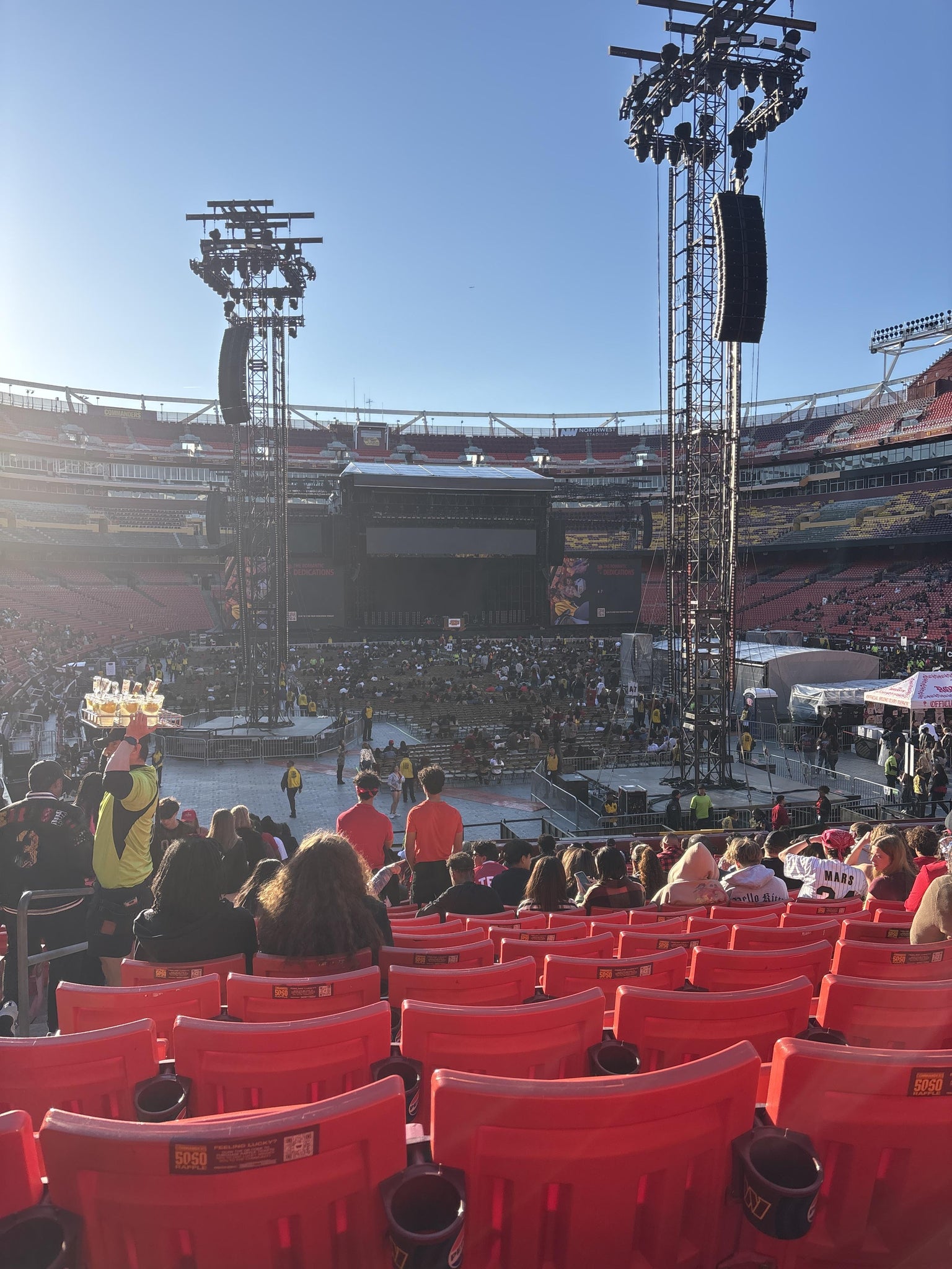 Real Fan View taken from Section 134 at Northwest Stadium by Scarleth O