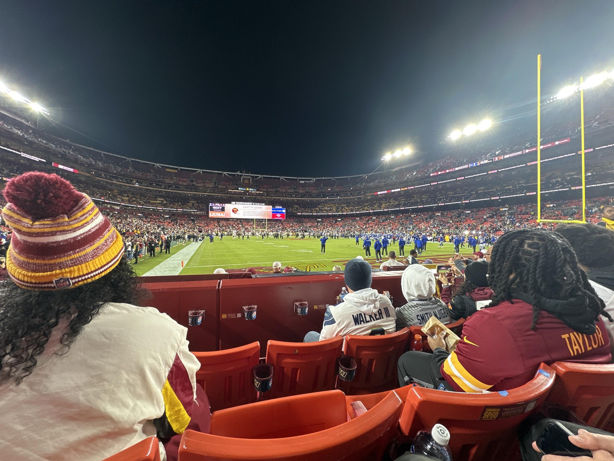 Real Fan View taken from Section 134 at Northwest Stadium by Angelica M