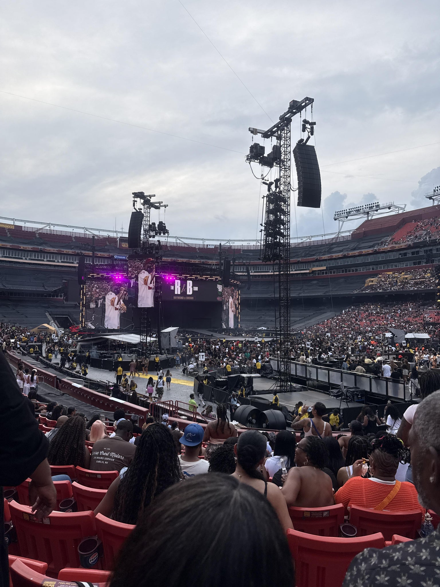 Real Fan View taken from Section 136 at Northwest Stadium by Ketarah H