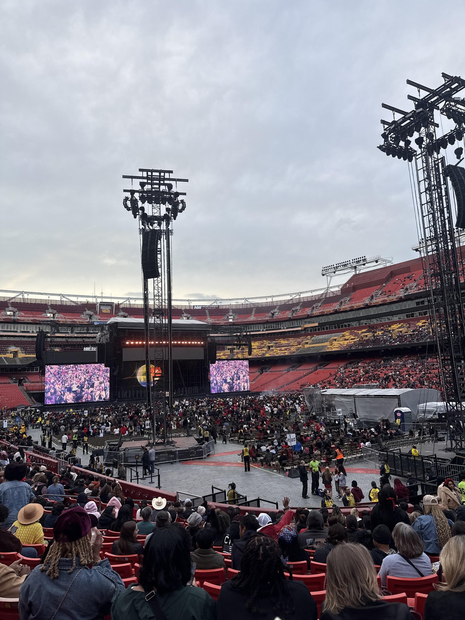 Real Fan View taken from Section 136 at Northwest Stadium by Emily G