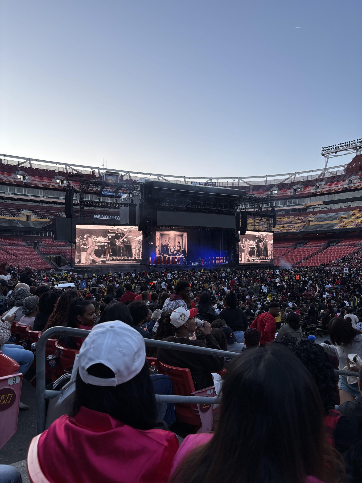 Real Fan View taken from Section 139 at Northwest Stadium by Jennifer G