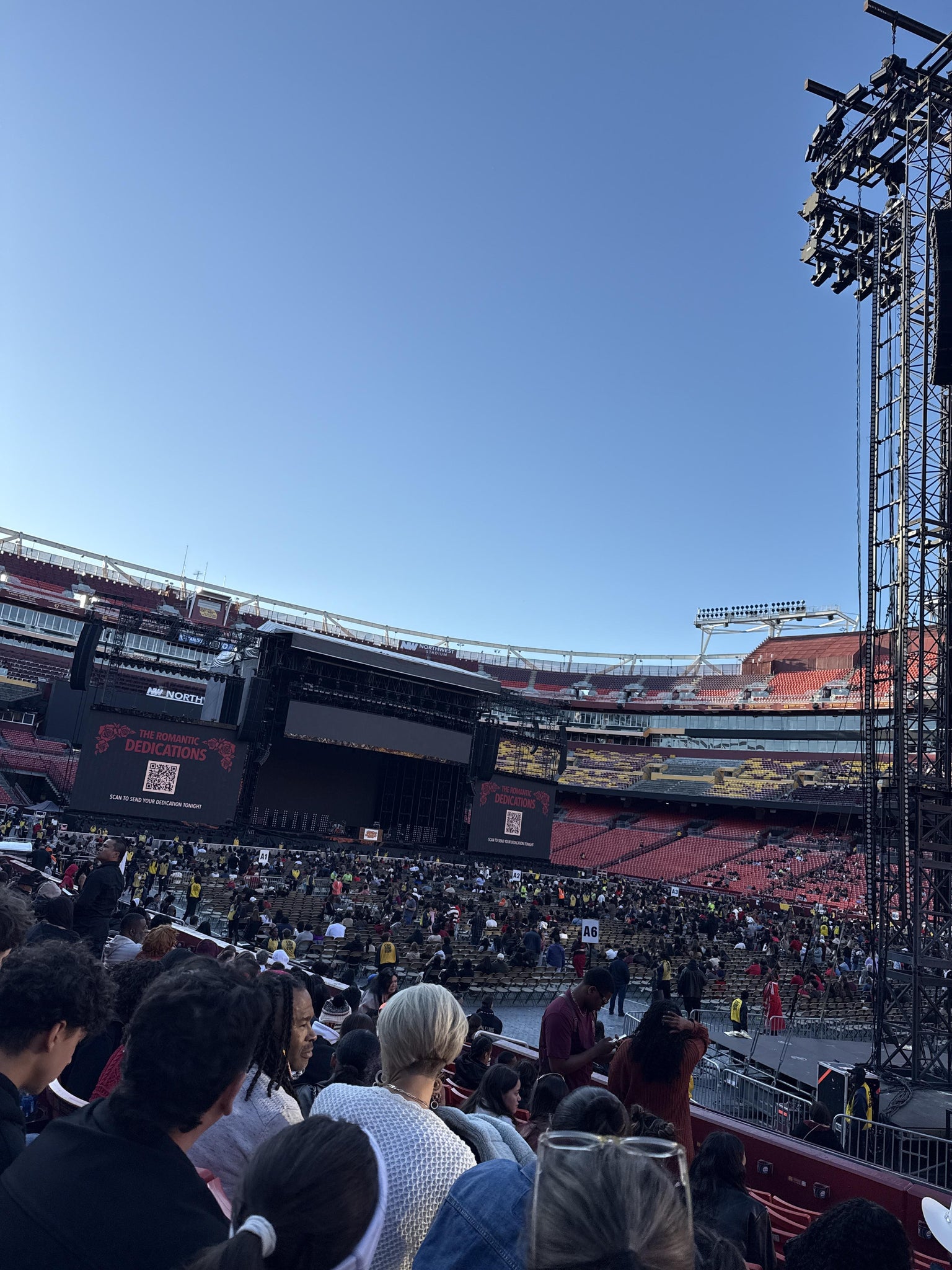 Real Fan View taken from Section 139 at Northwest Stadium by Jochelle T