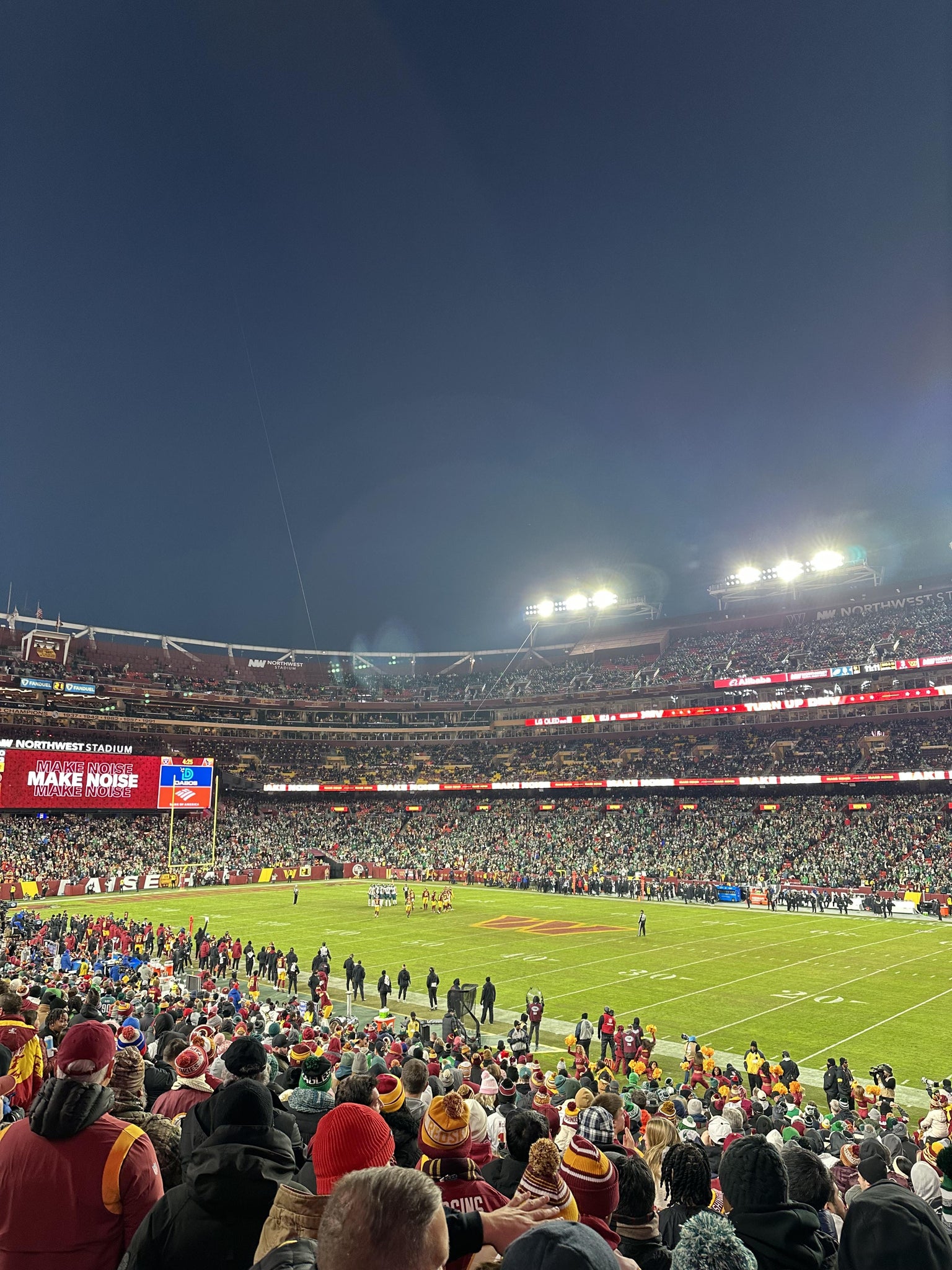 Real Fan View taken from Section 139 at Northwest Stadium by Nate B