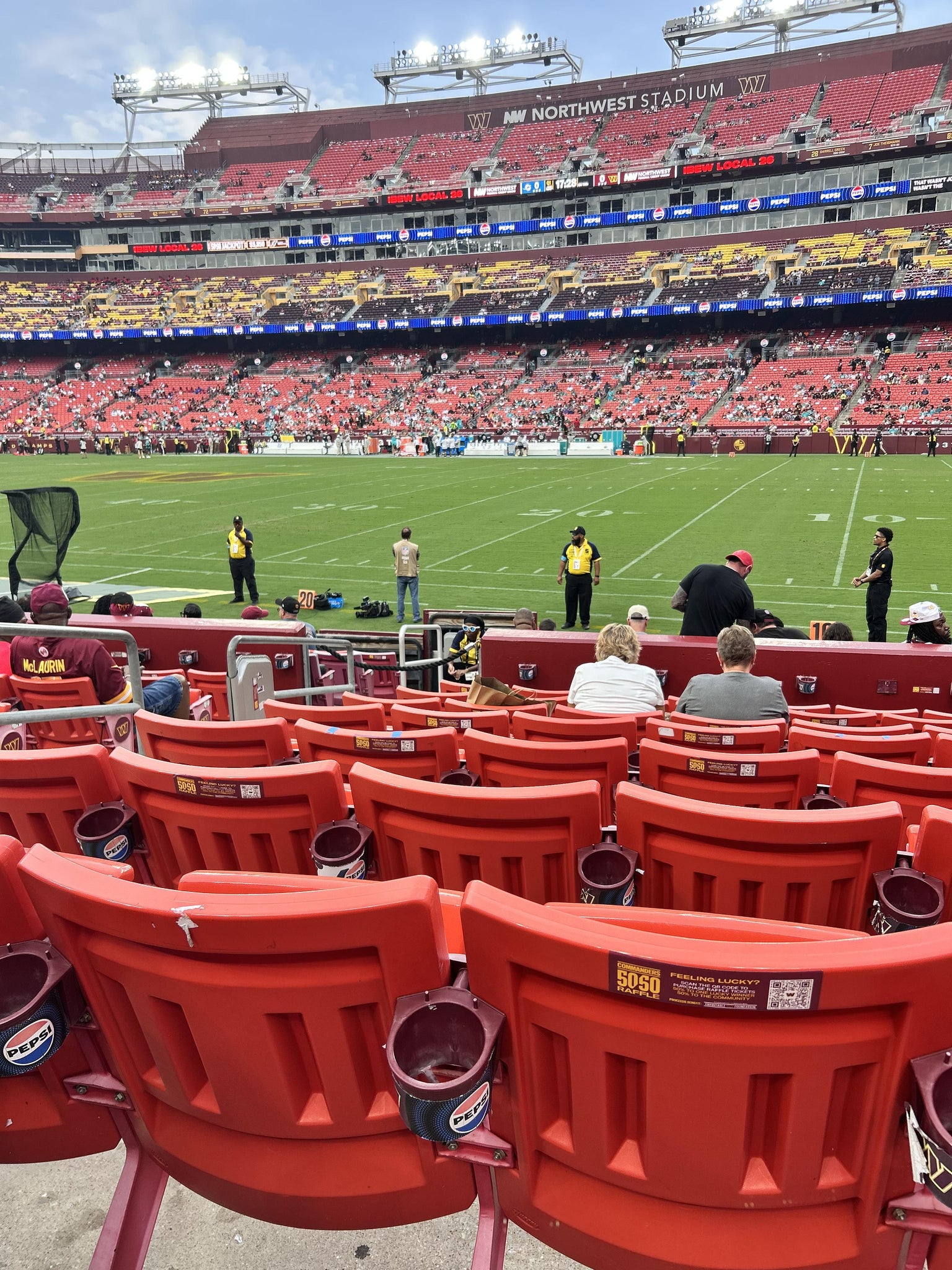 Real Fan View taken from Section 139 at Northwest Stadium by Teisha D