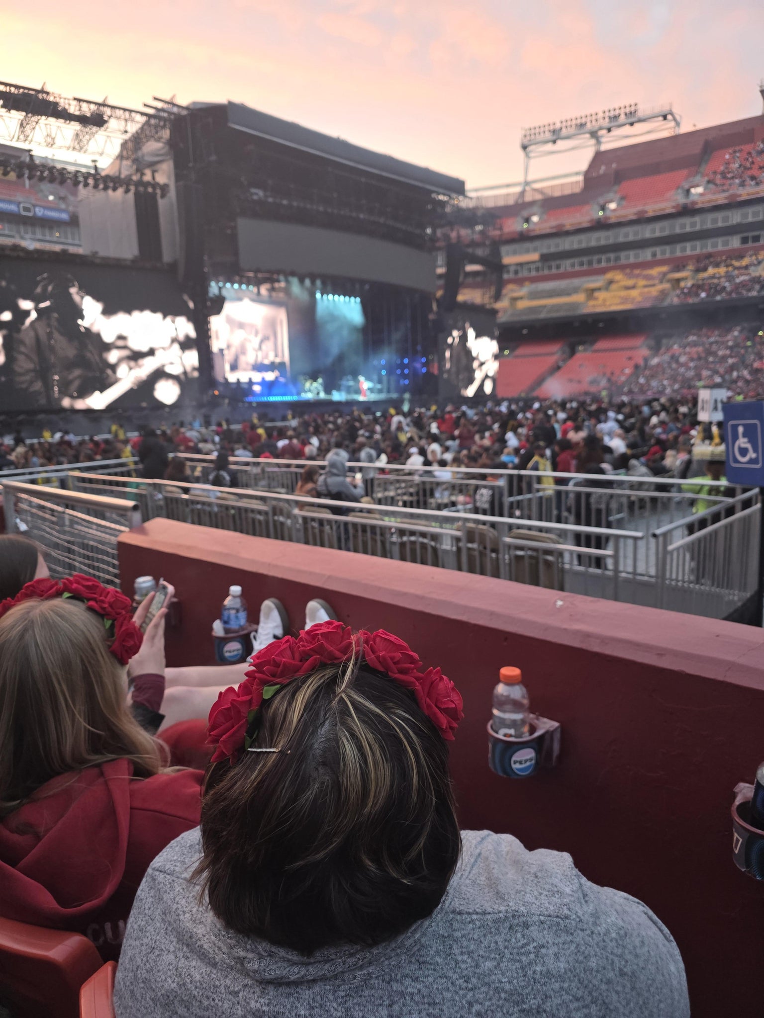 Real Fan View taken from Section 142 at Northwest Stadium by Brandon M