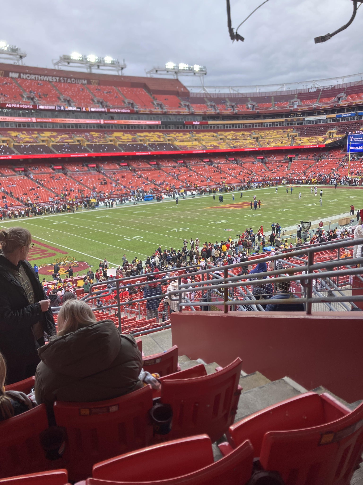 Real Fan View taken from Section 206 at Northwest Stadium by Richard A