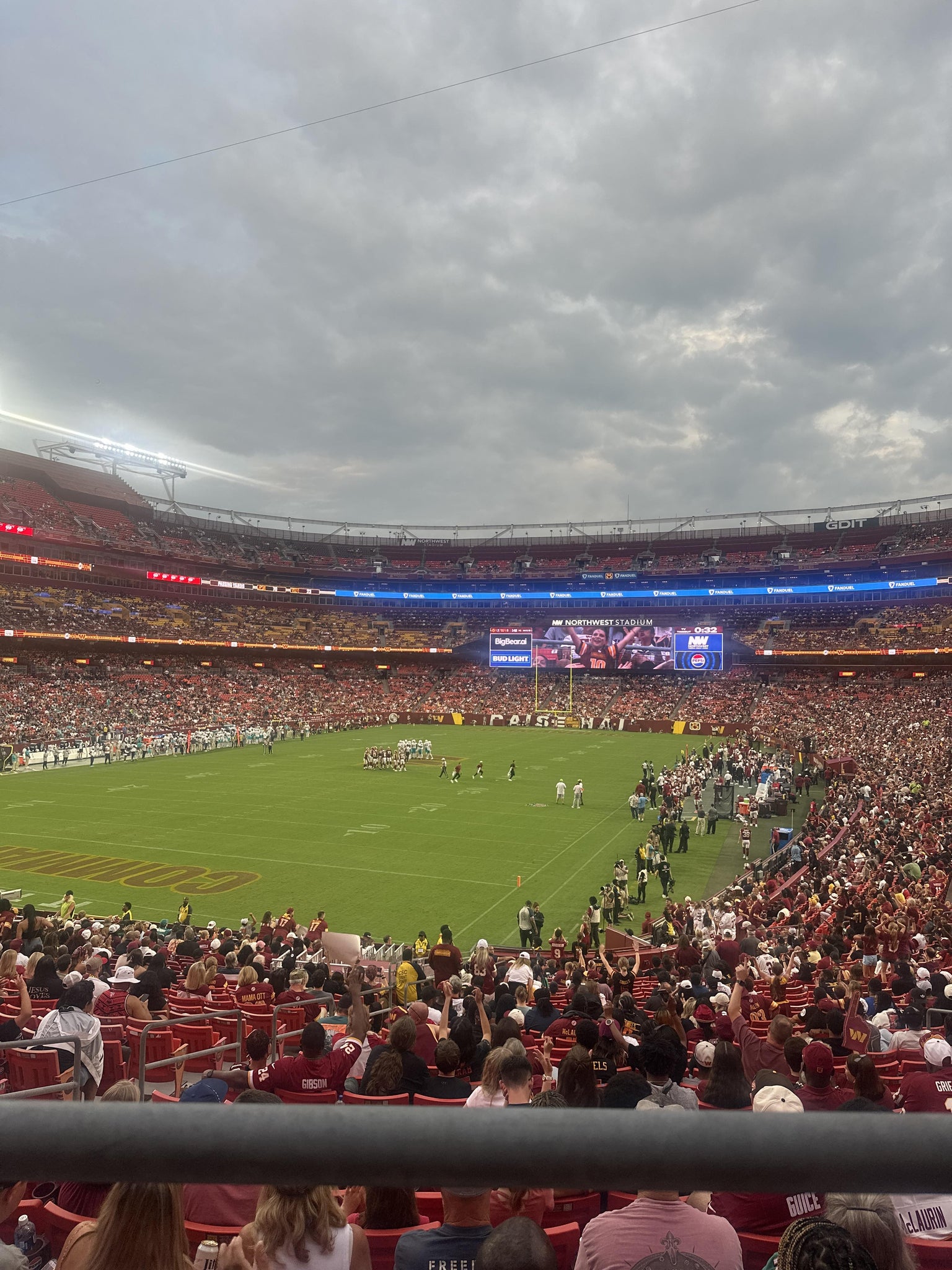 Real Fan View taken from Section 208 at Northwest Stadium by Jonyce B