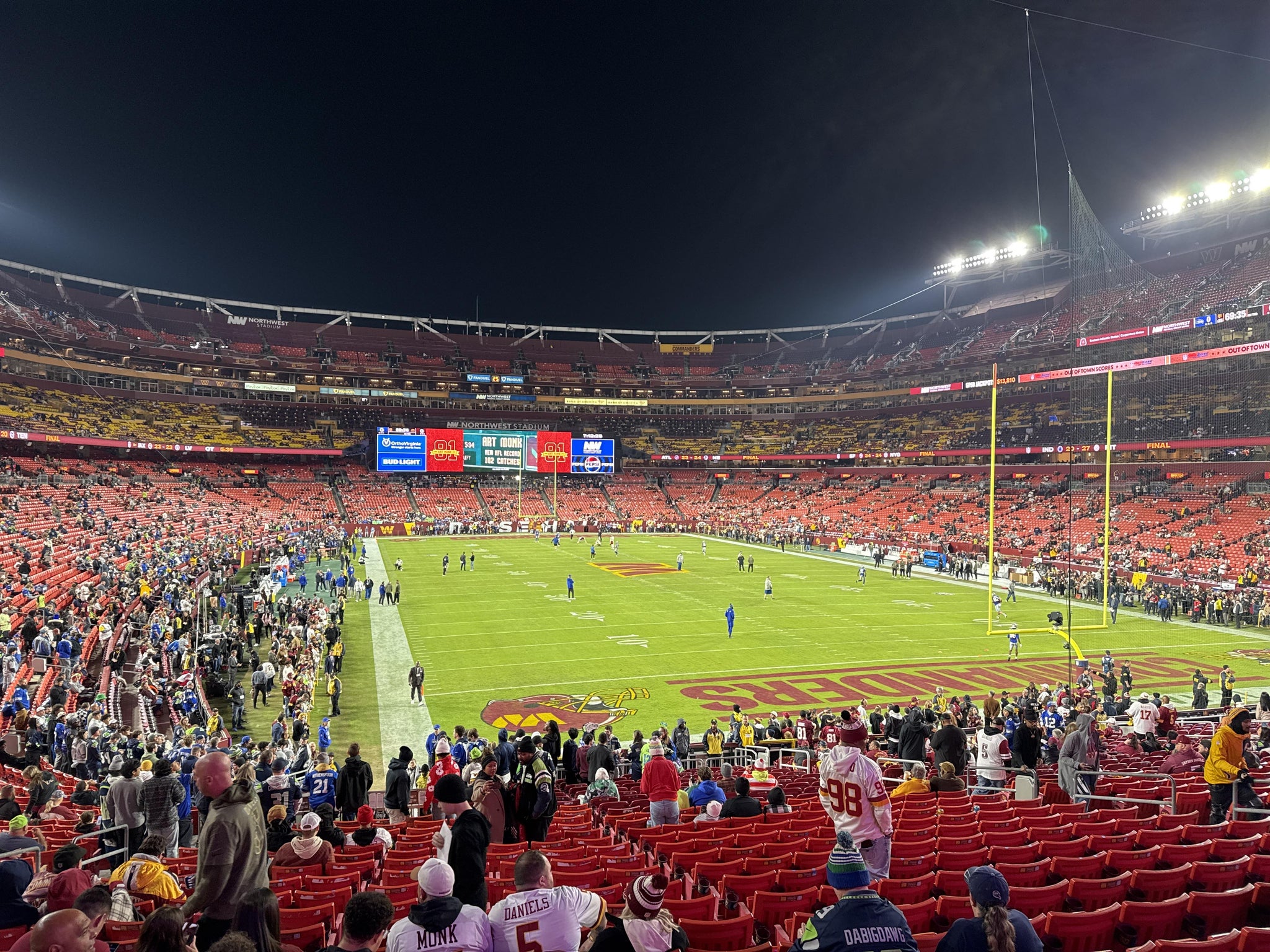 Real Fan View taken from Section 213 at Northwest Stadium by Chris S