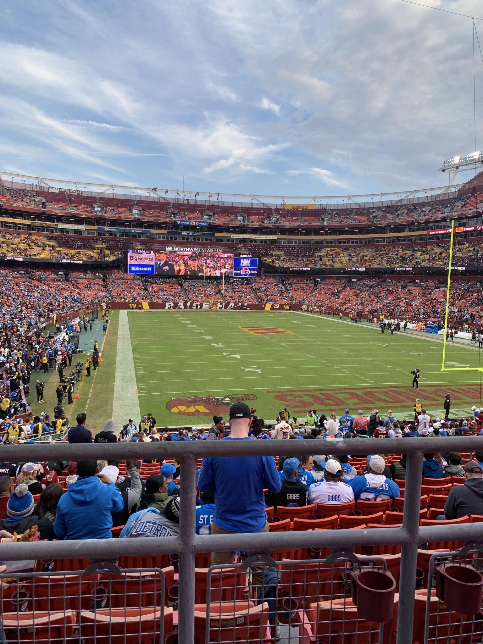 Real Fan View taken from Section 213 at Northwest Stadium by Iyad S