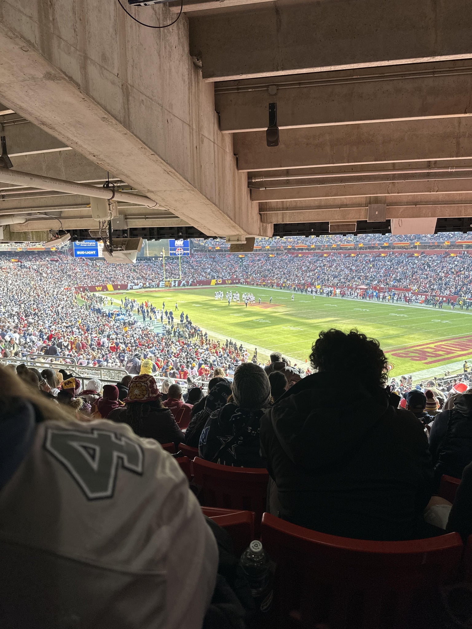 Real Fan View taken from Section 215 at Northwest Stadium by Yasmine M
