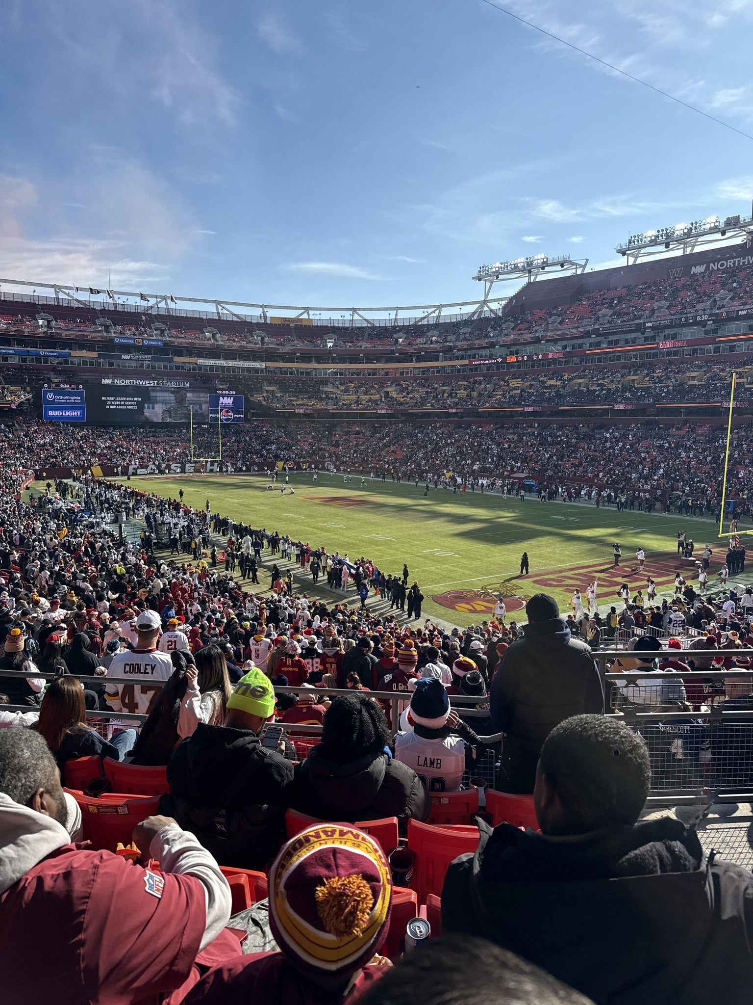 Real Fan View taken from Section 215 at Northwest Stadium by Scott S