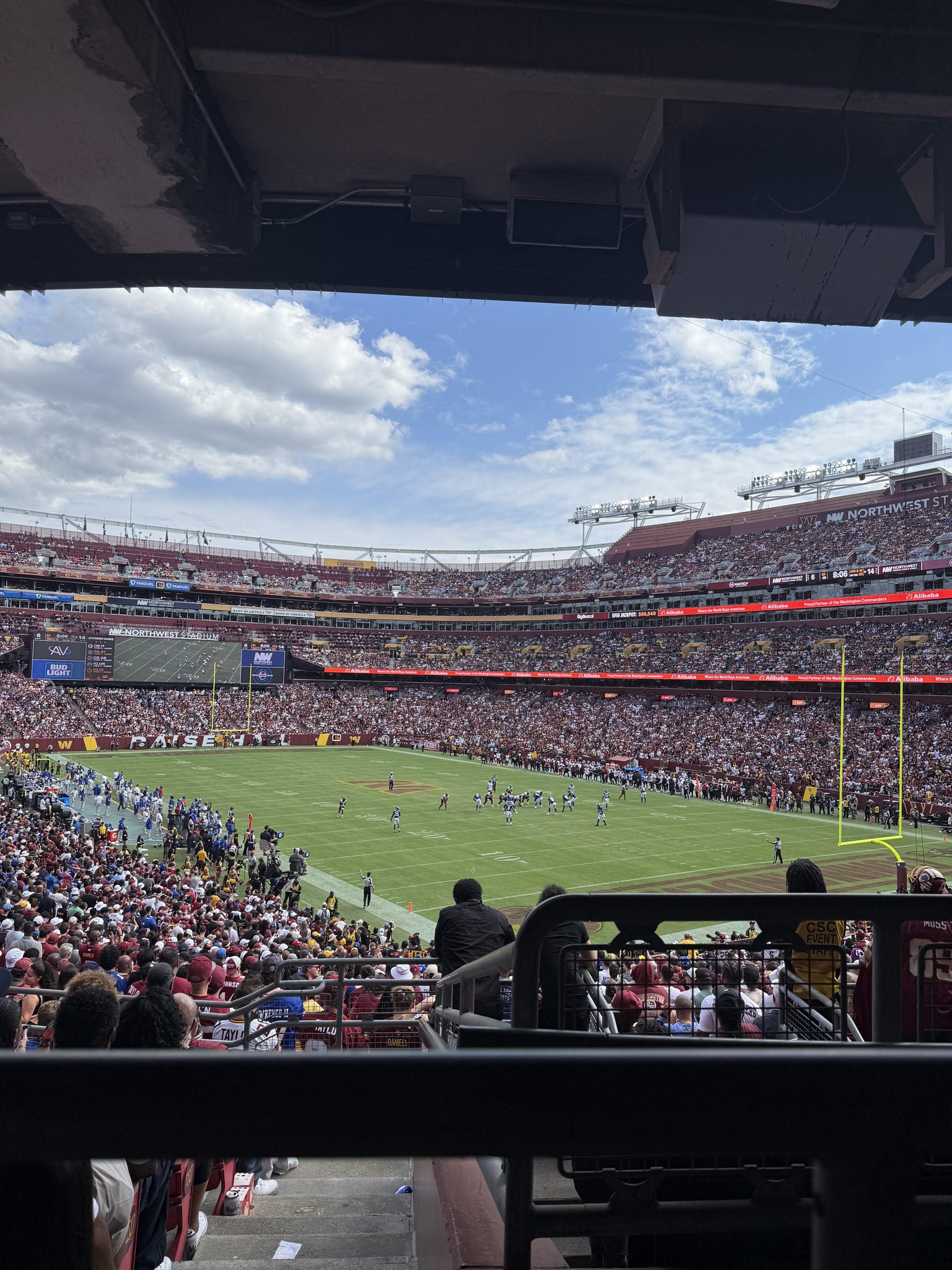Real Fan View taken from Section 215 at Northwest Stadium by Cayden P