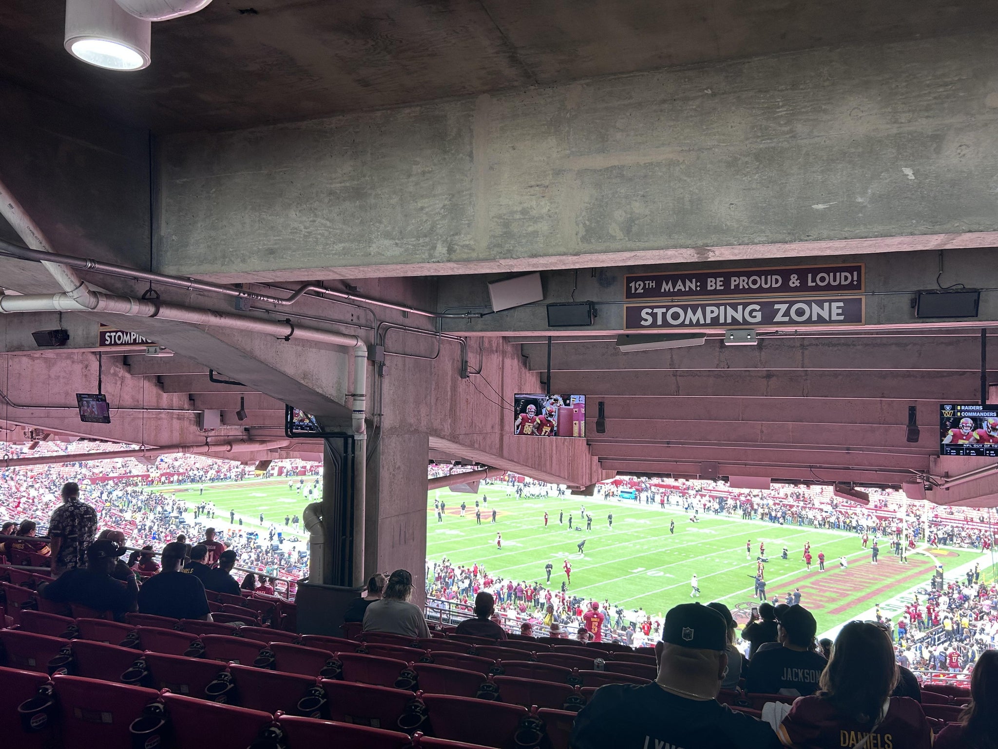 Real Fan View taken from Section 216 at Northwest Stadium by Kenneth M