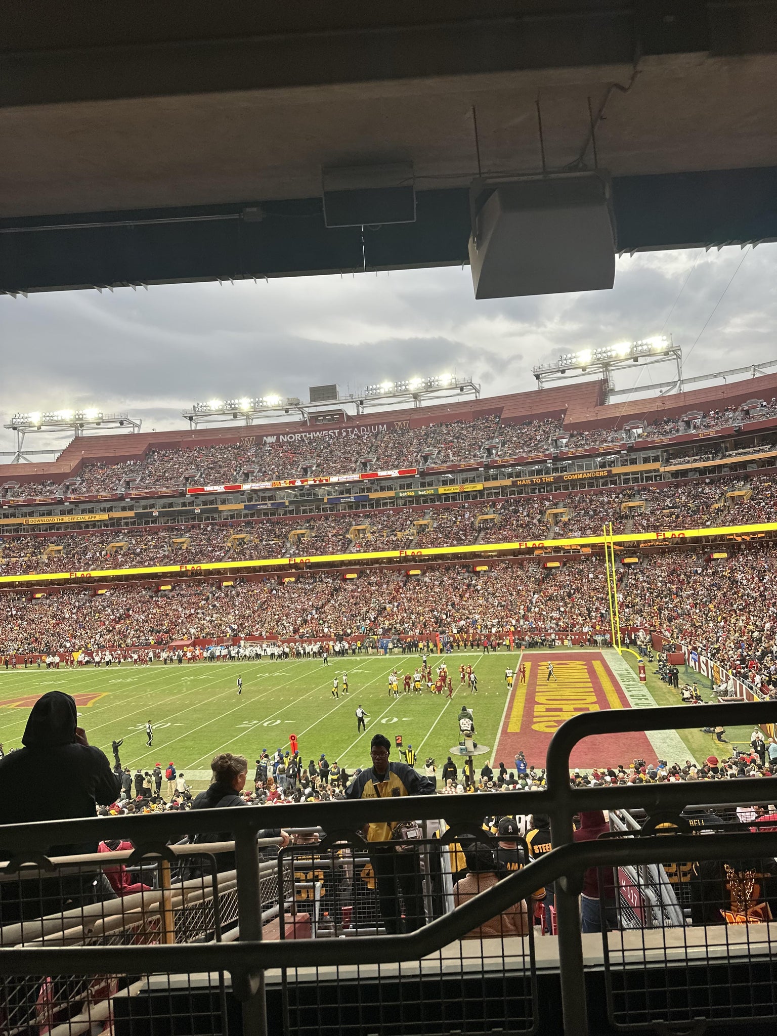 Real Fan View taken from Section 218 at Northwest Stadium by Vinson B