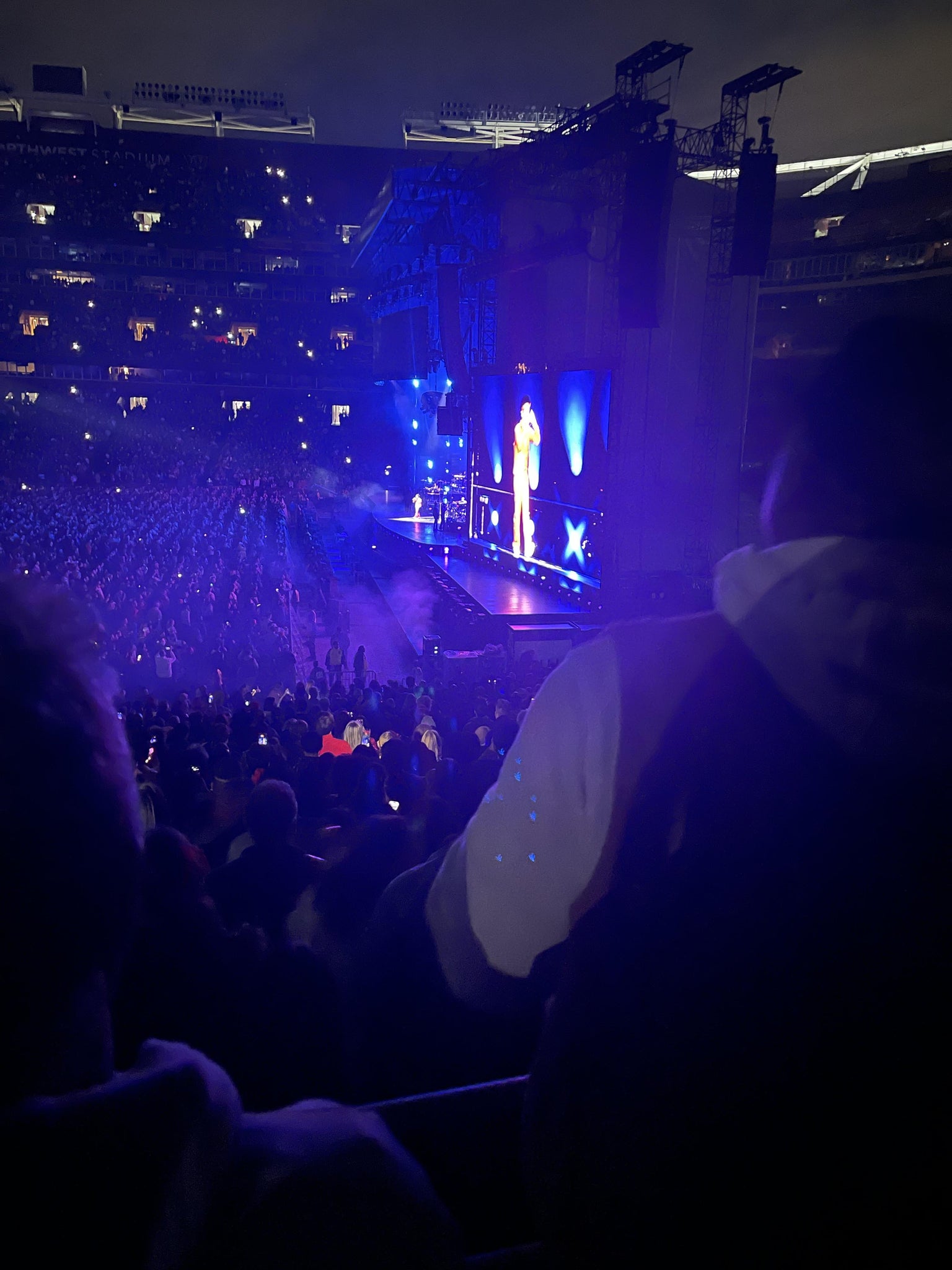 Real Fan View taken from Section 219 at Northwest Stadium by Linh P